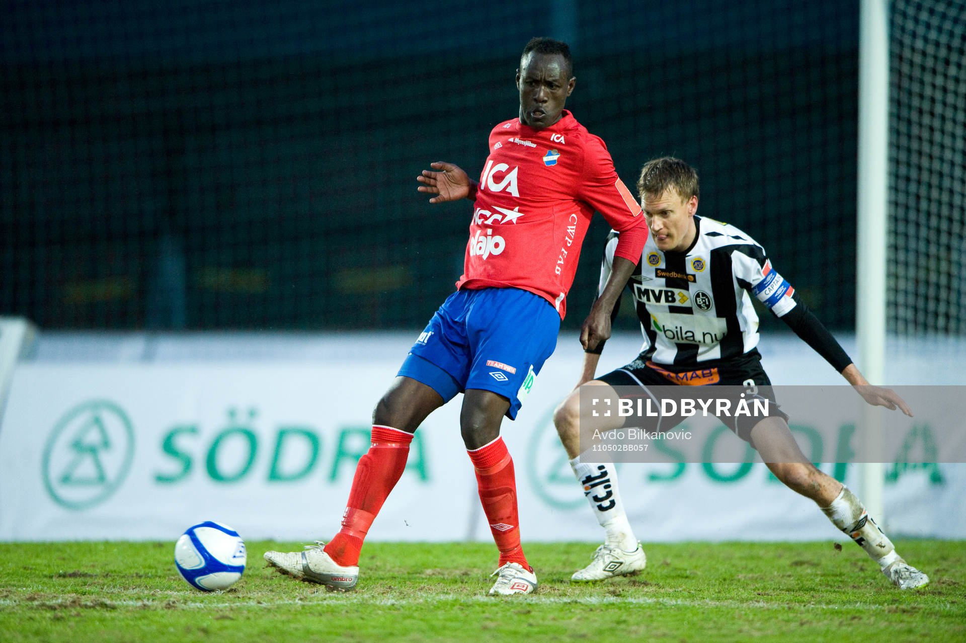 Linus Malmqvist, Landskrona, Oliver Karekezi, Öster