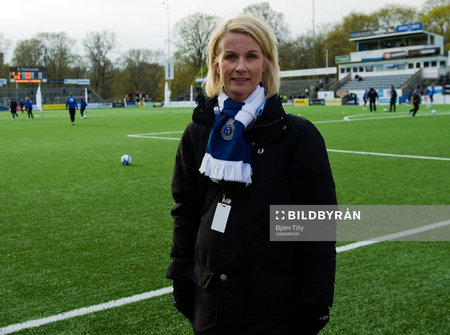Eva von Scheele-Lind, klubbdirektör, Gefle