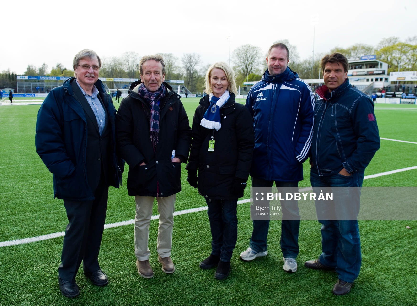 Bosse Lundquist, Leif Lindstrand, ordförande, Eva von
