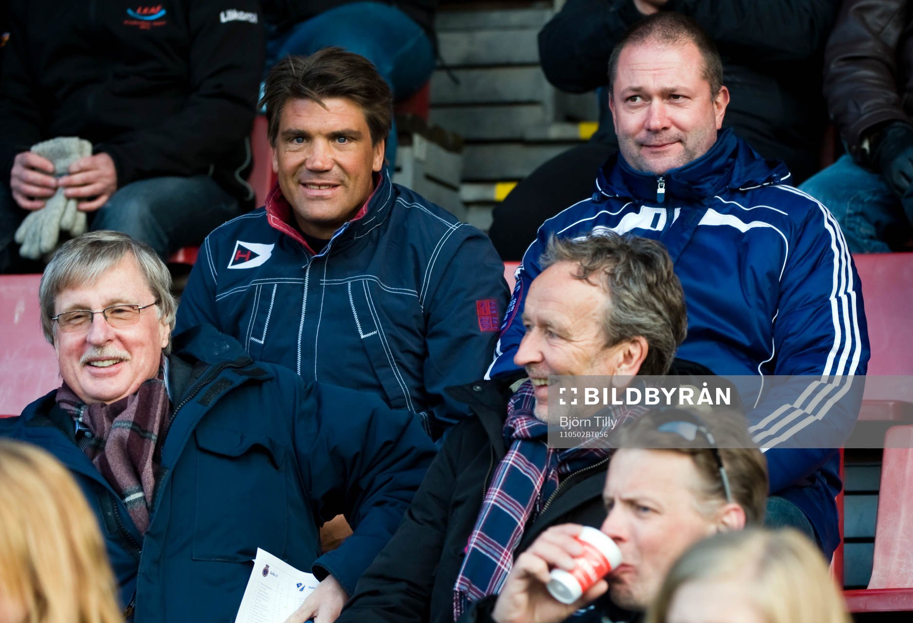 Bosse Andersson, Henrik Berggren, Bosse Lundkvist och Leif