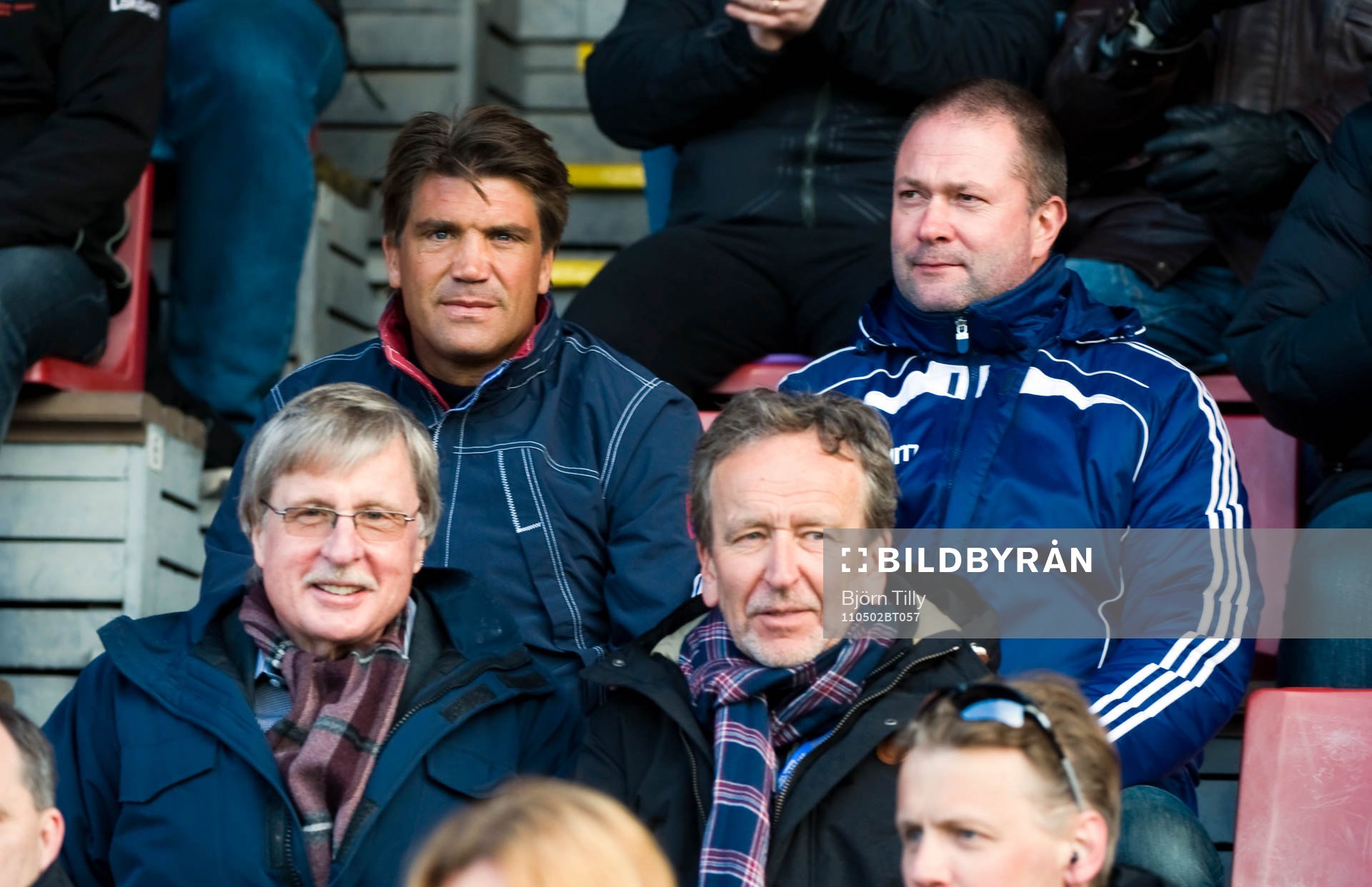 Bosse Andersson, Henrik Berggren, Bosse Lundkvist och Leif