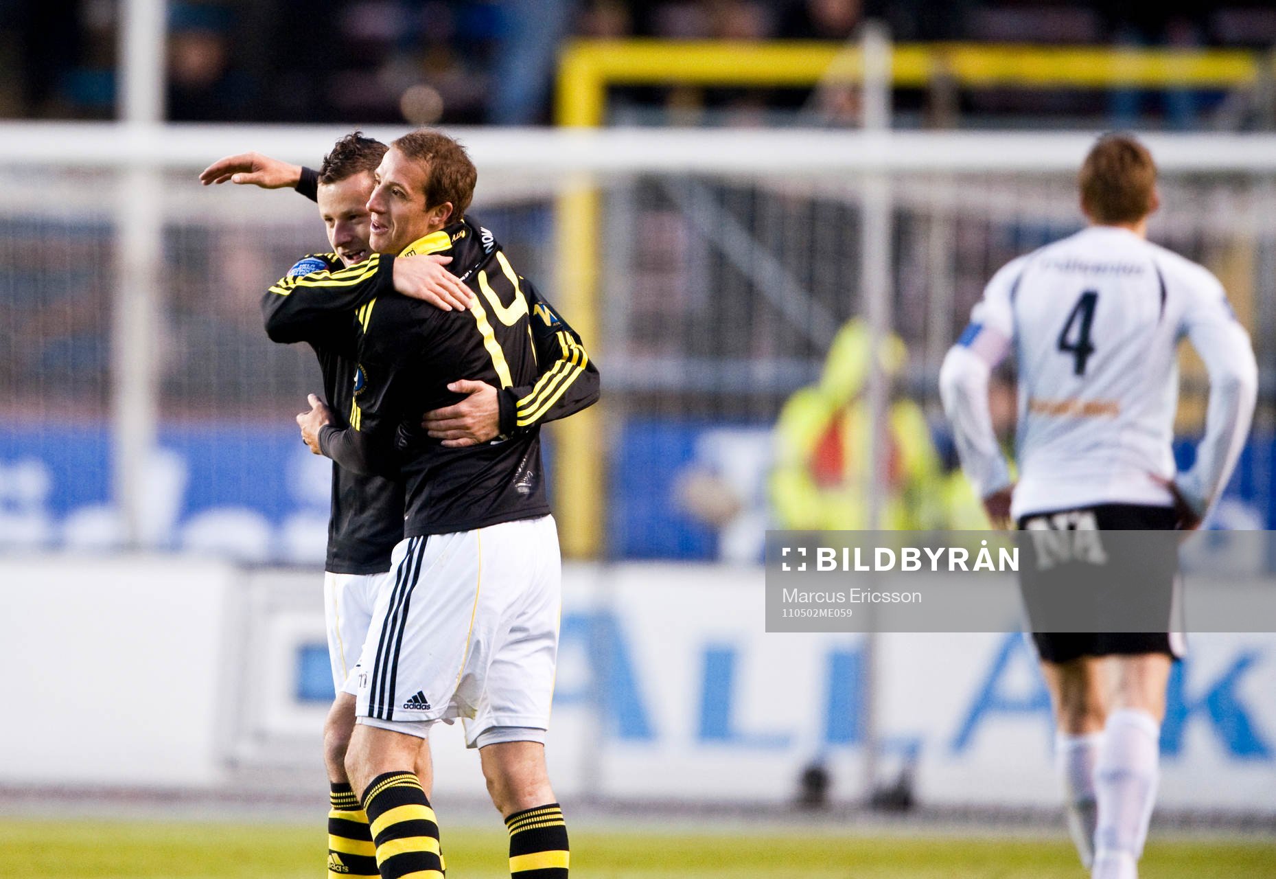 Kenny Pavey, AIK jubel på slutsignalen