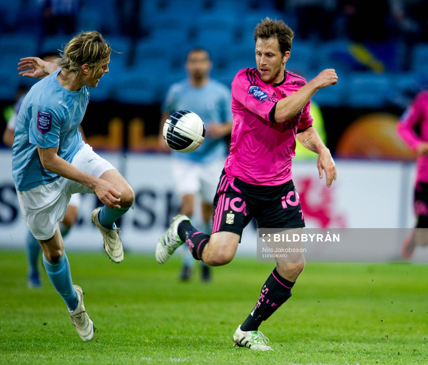 Markus Halsti, Malmö FF, Tobias Hysén, IFK Göteborg