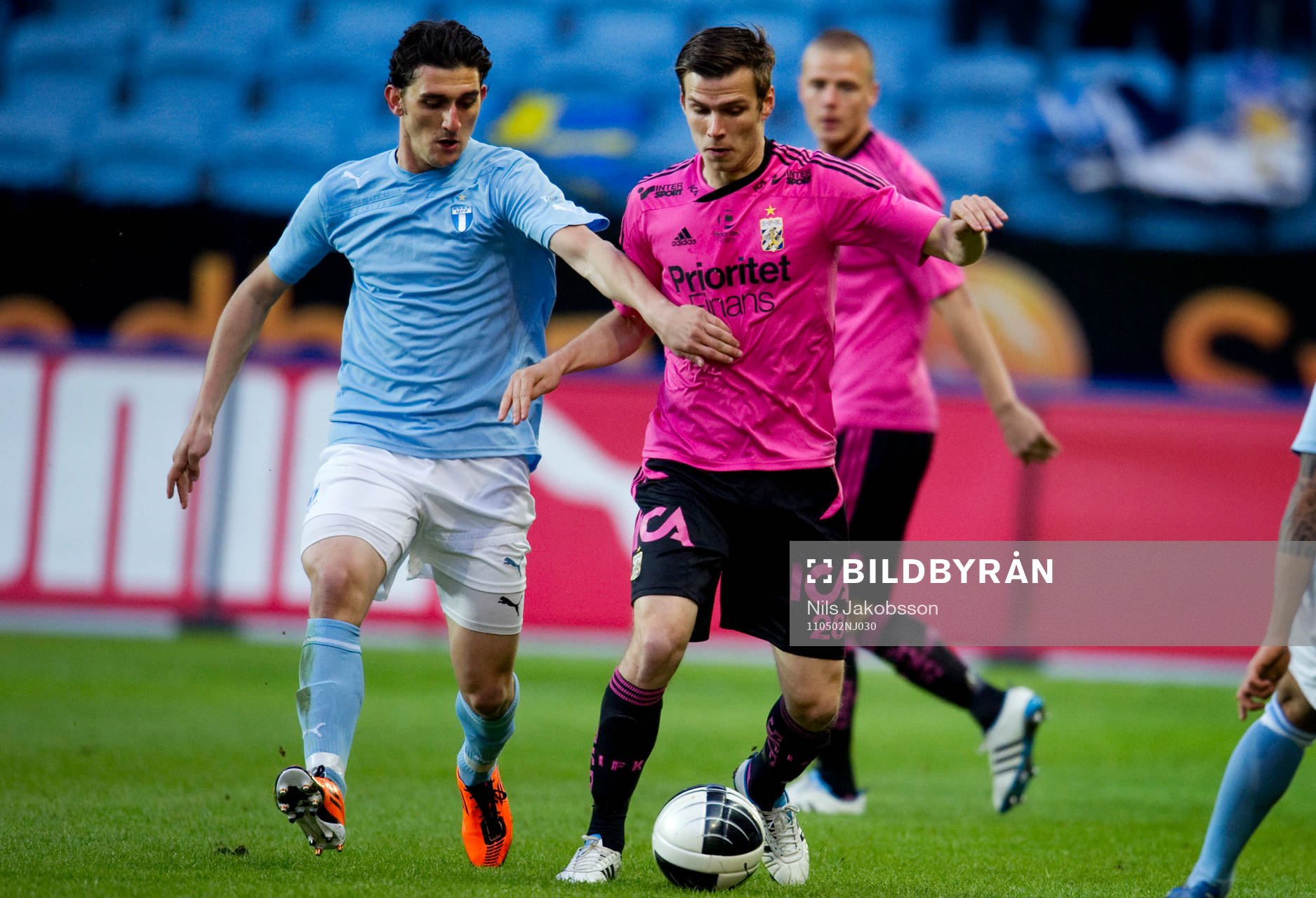 Agon Mehmeti, Malmö FF, Elmar Bjarnason, IFK Göteborg