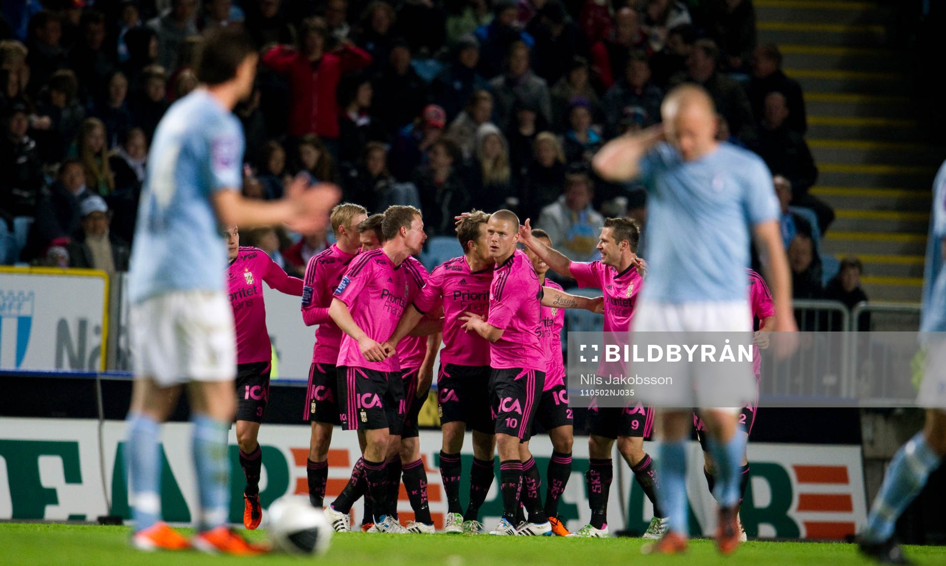Malmö FF depp, IFK Göteborg jubel