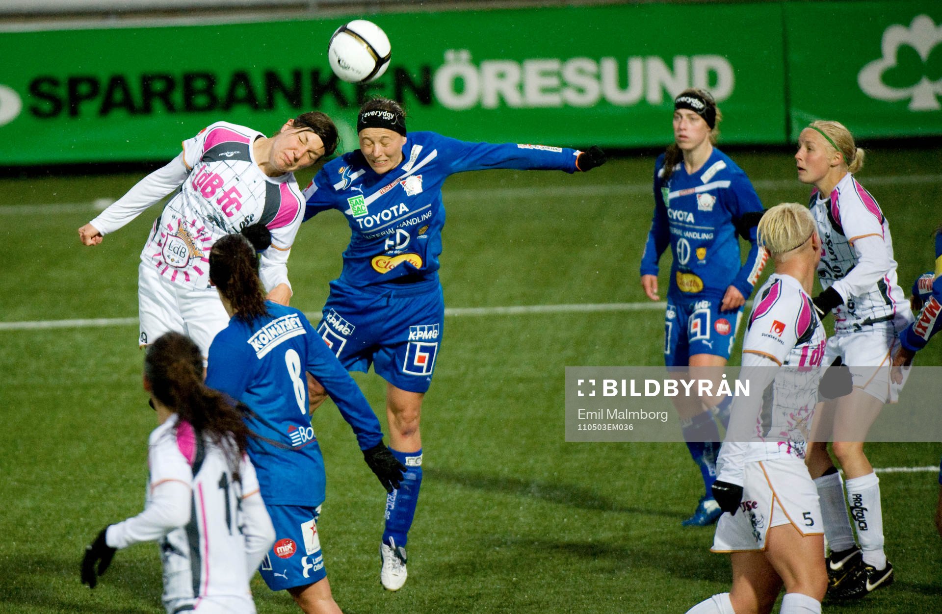 Linda Forsberg, Malmö och Mariann Gajhede Knudsen,