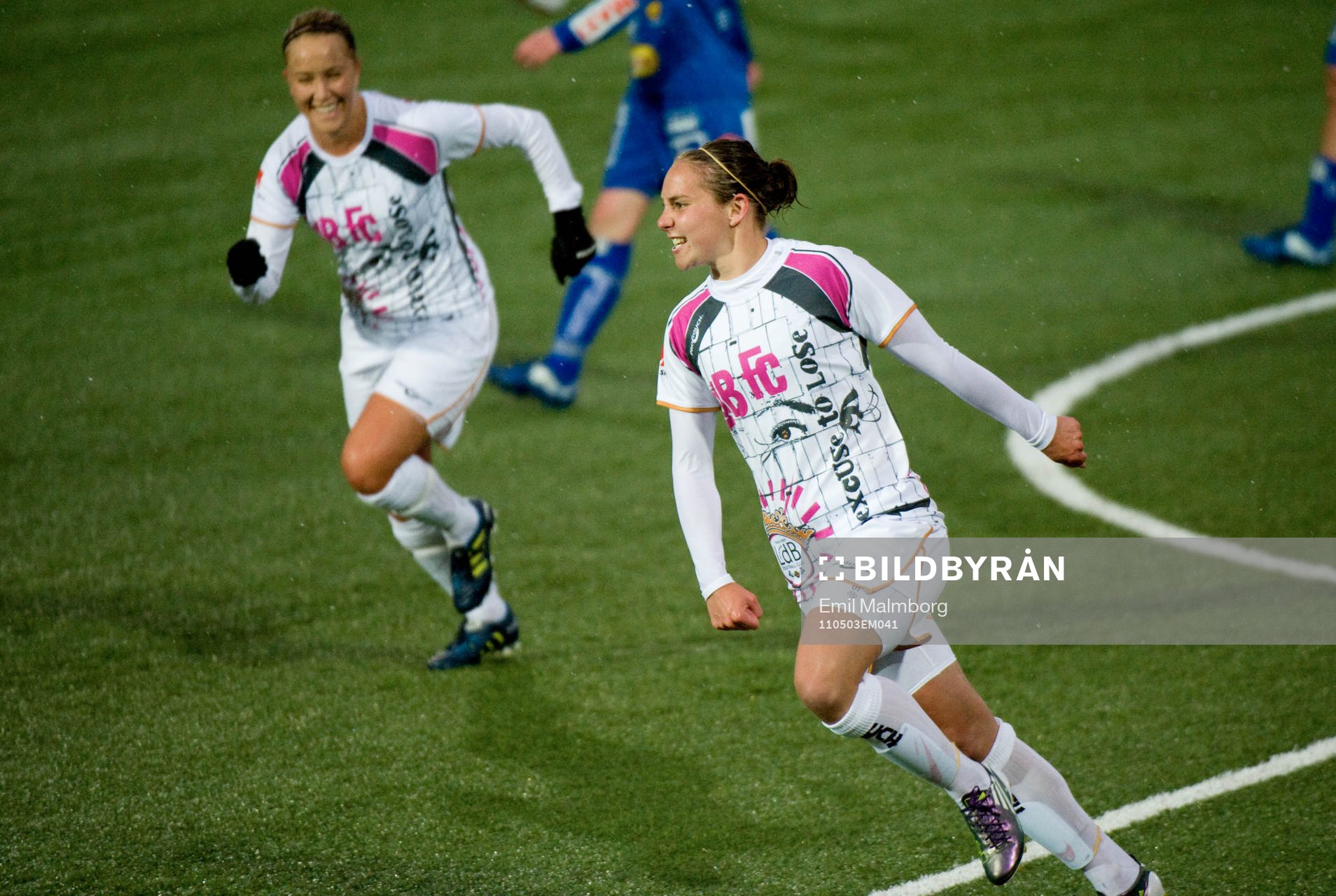Manon Melis, Malmö. 2-1. Jubel