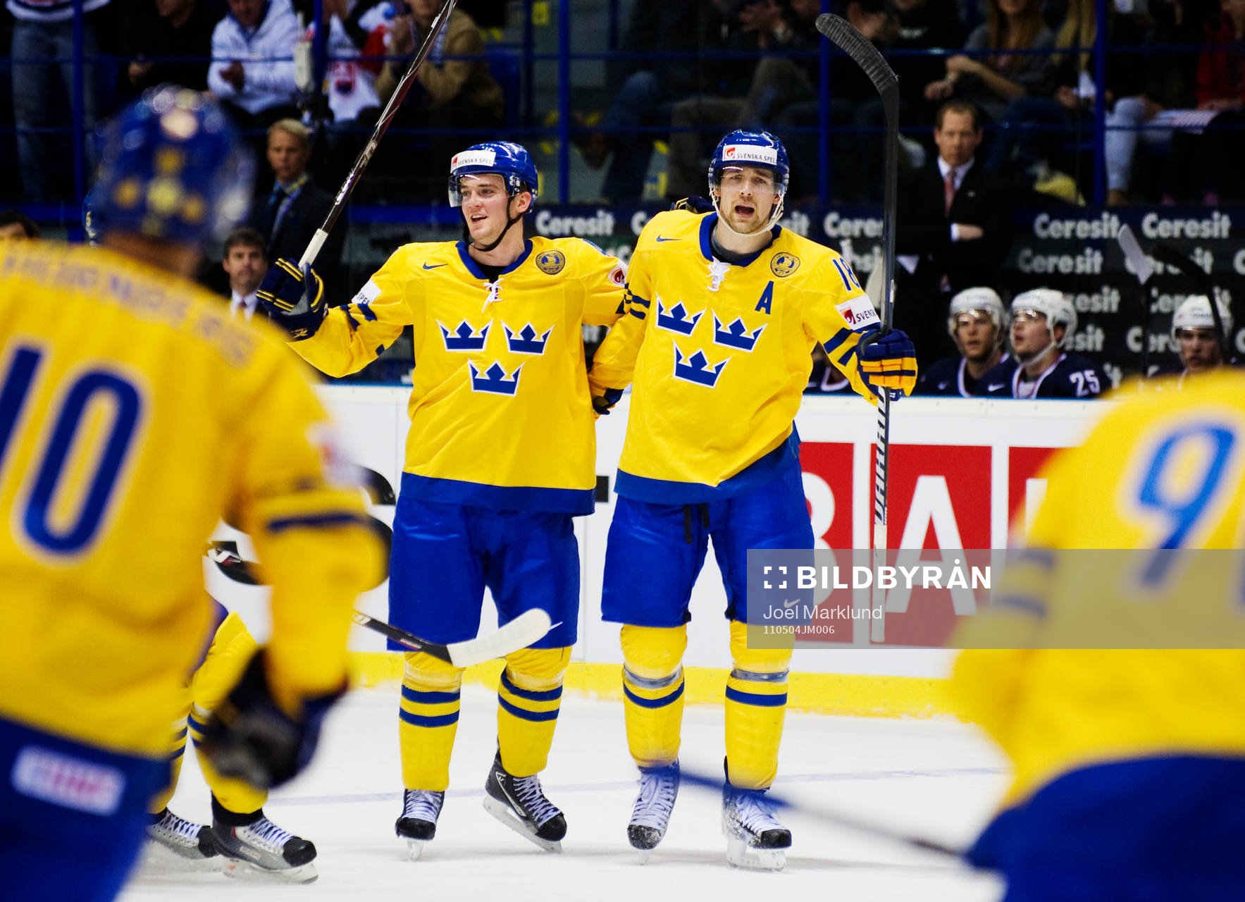 Tim Erixon och Patrik Berglund, Sverige
