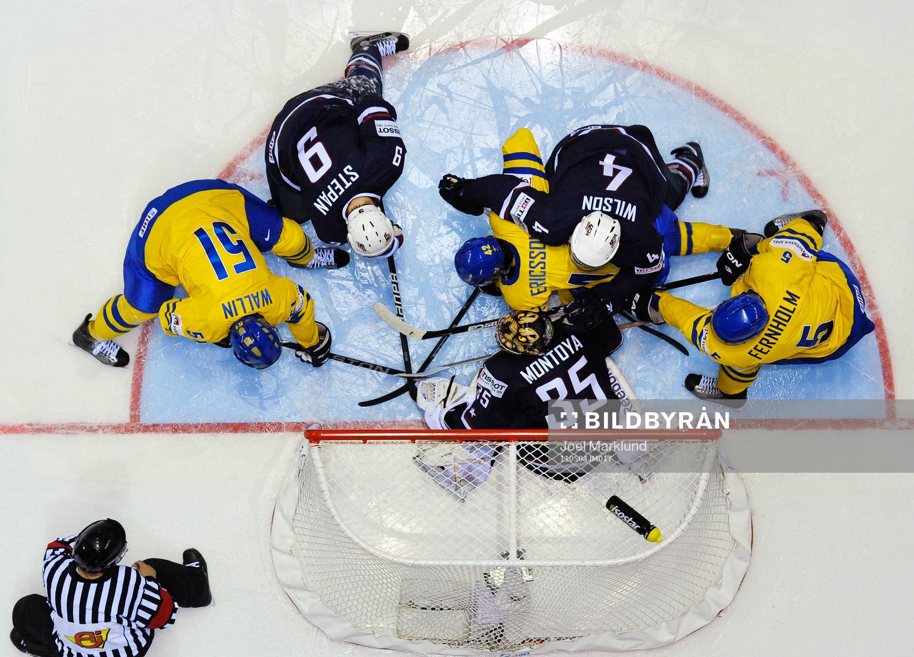 Rickard Wallin, Jimmie Ericsson och Daniel Fernholm,