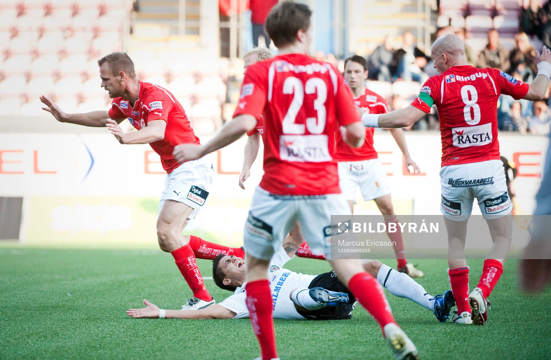 Paulo De Oliviera, Örebro faller i Kalmars straffområde