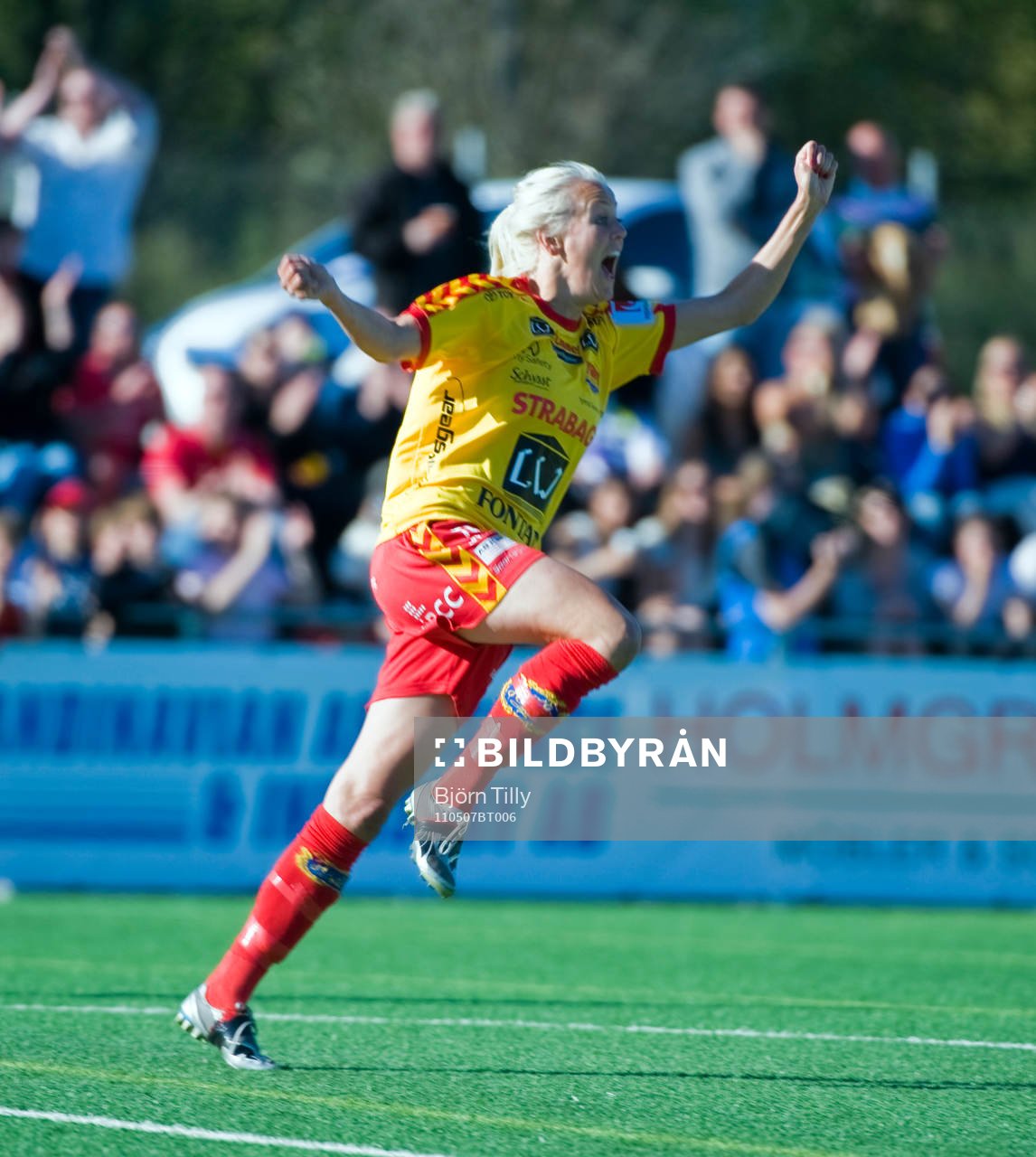 Josefin Öqvist,  Tyresö, jubel