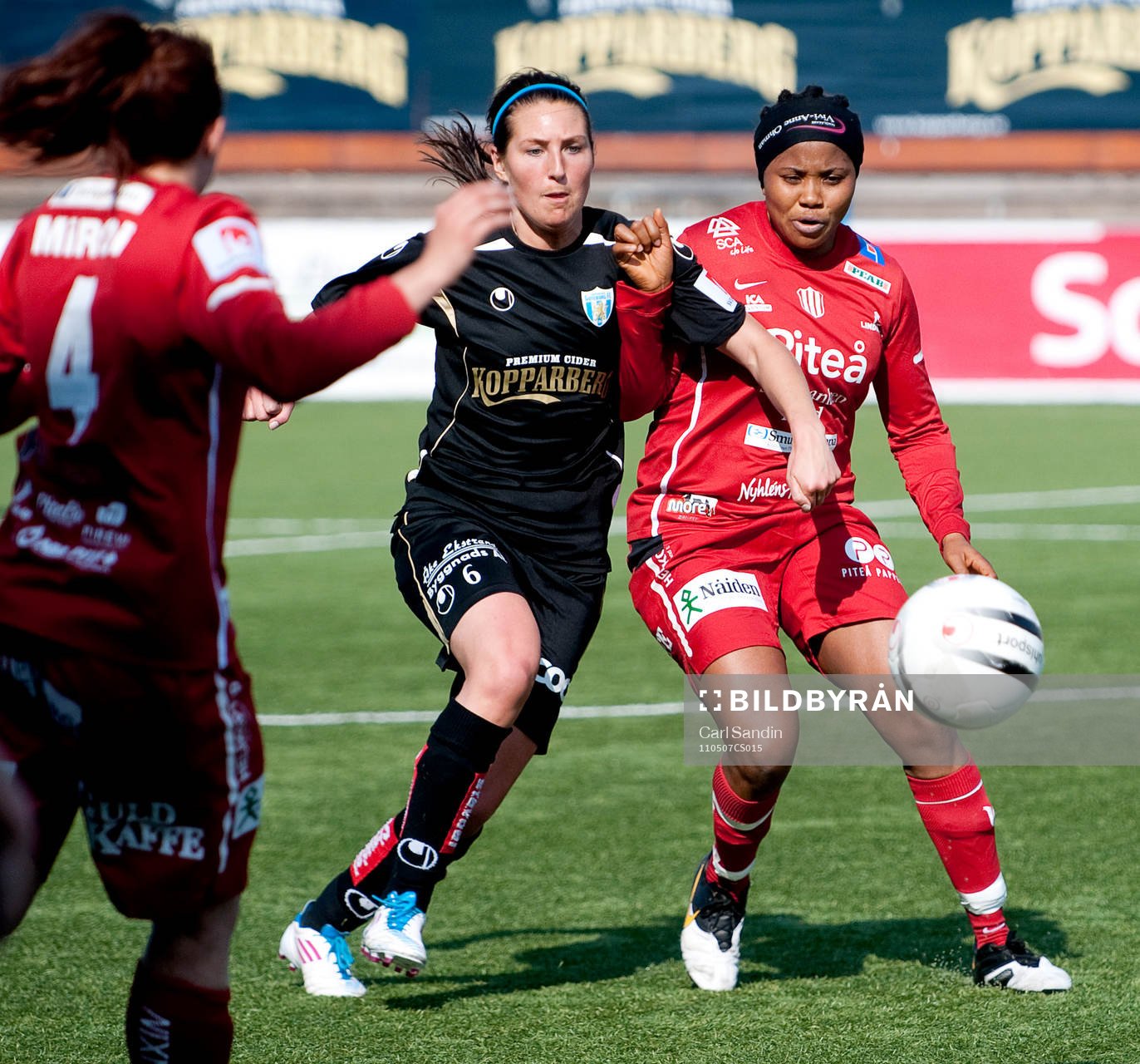 Anna Ahlstrand, Göteborg, Ulunma Gerome, Piteå