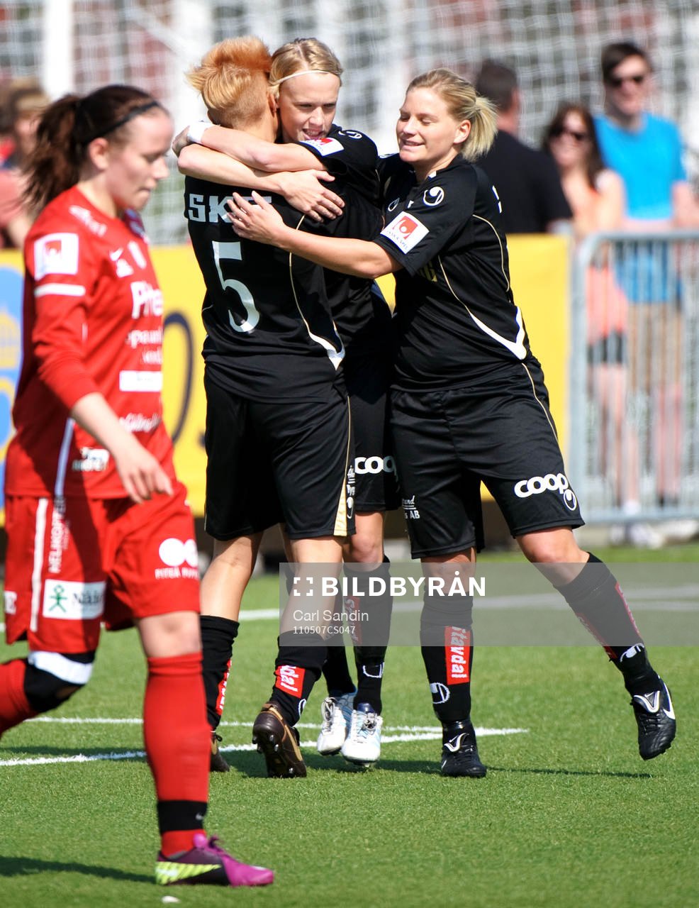 Linnea Liljegärd, Göteborg Kopparberg, jubel
