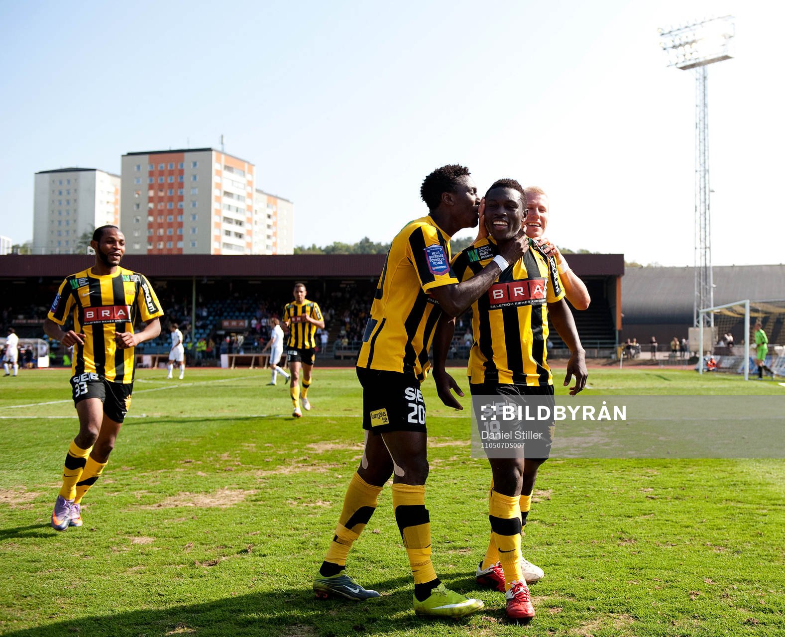 Majeed Waris, Häcken, gör 3-0 till Häcken, jubel