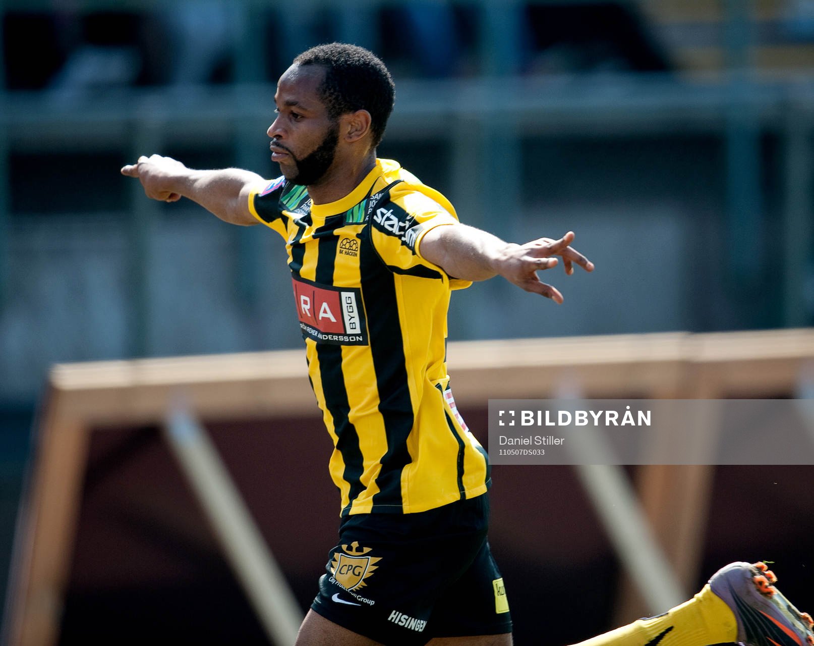 Rene Makondele, Häcken, jubel