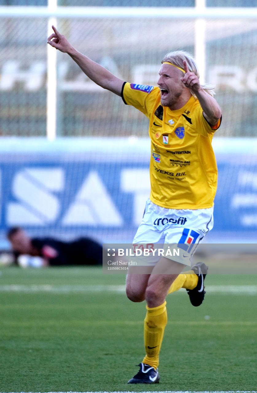  Per Johansson, Falkenberg, jubel.