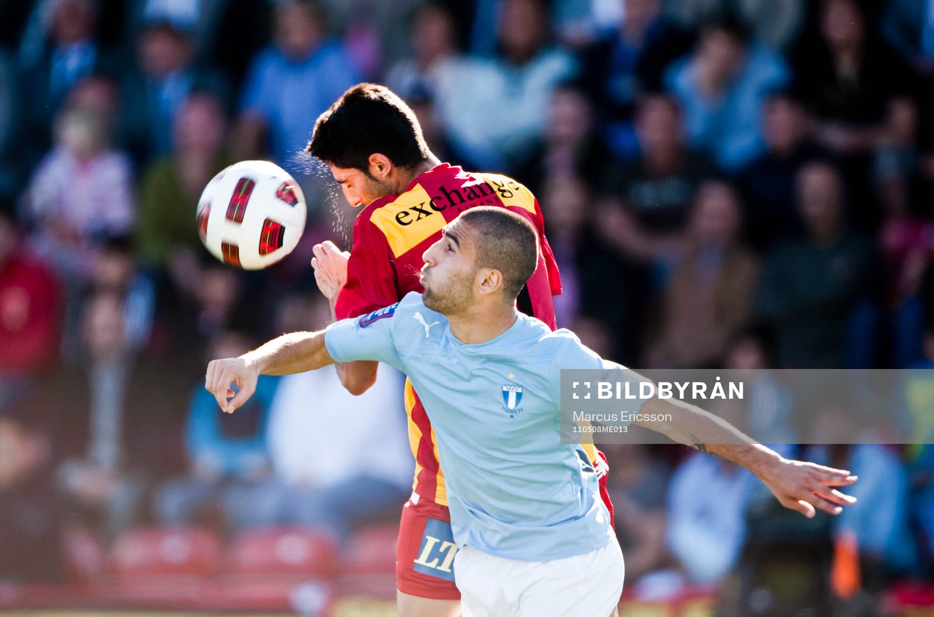 Isa Demir, Syrianska och Jimmy Durmaz, Malmö i nickduell