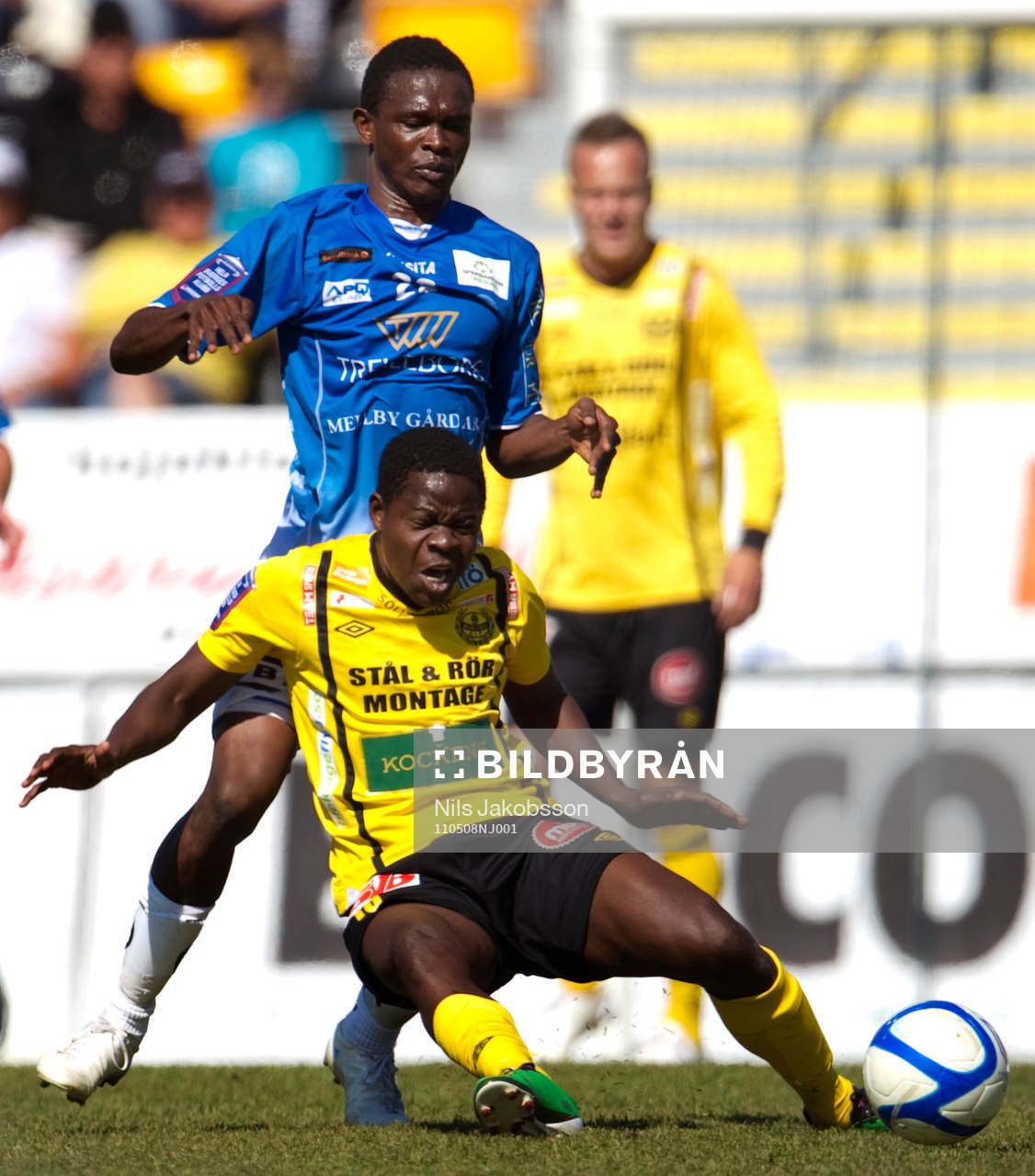 Ibrahim Koroma, Trelleborg, Patrick Osiako, Mjällby