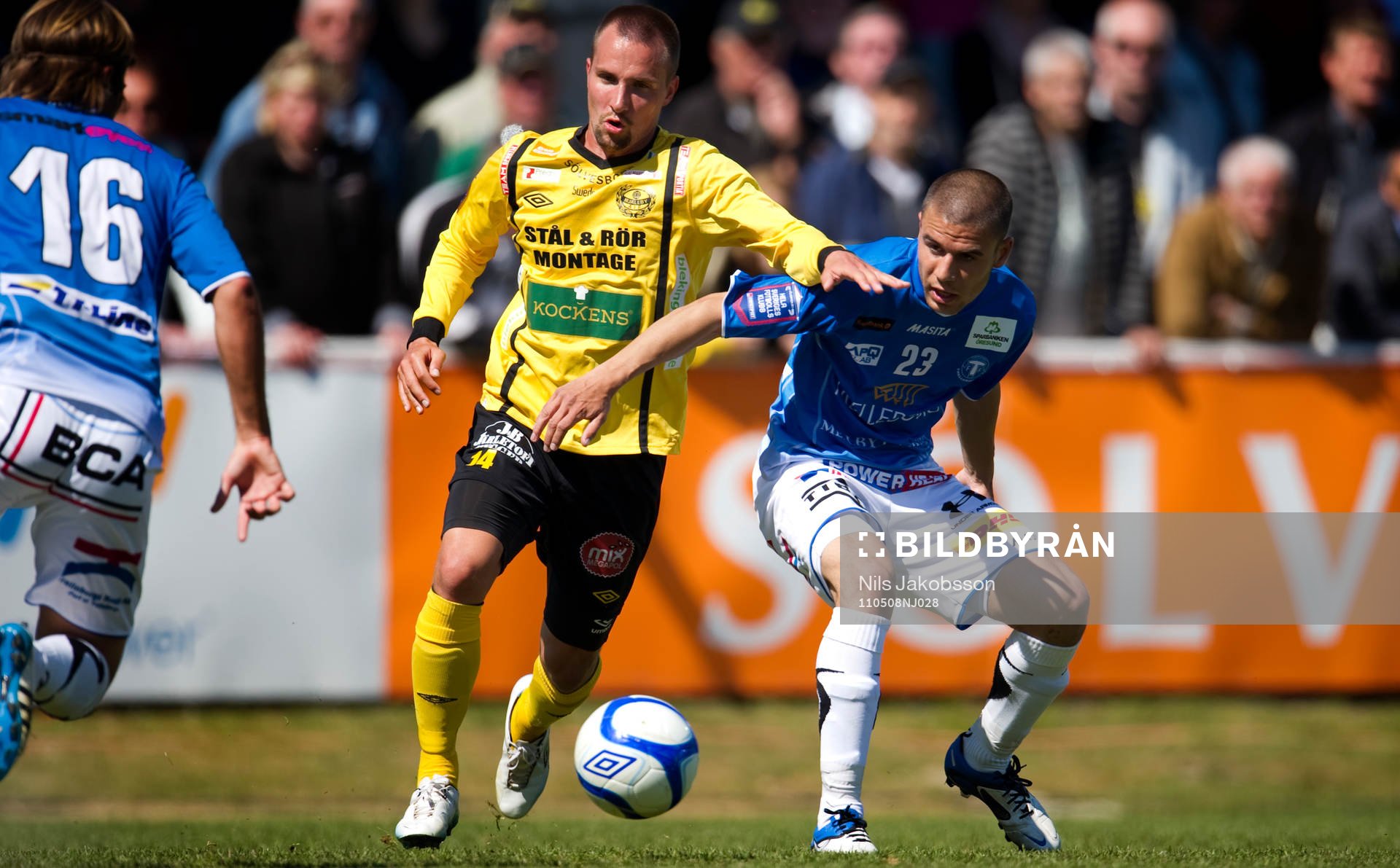 Daniel Nicklasson, Mjällby, Erdin Demir, Trelleborg