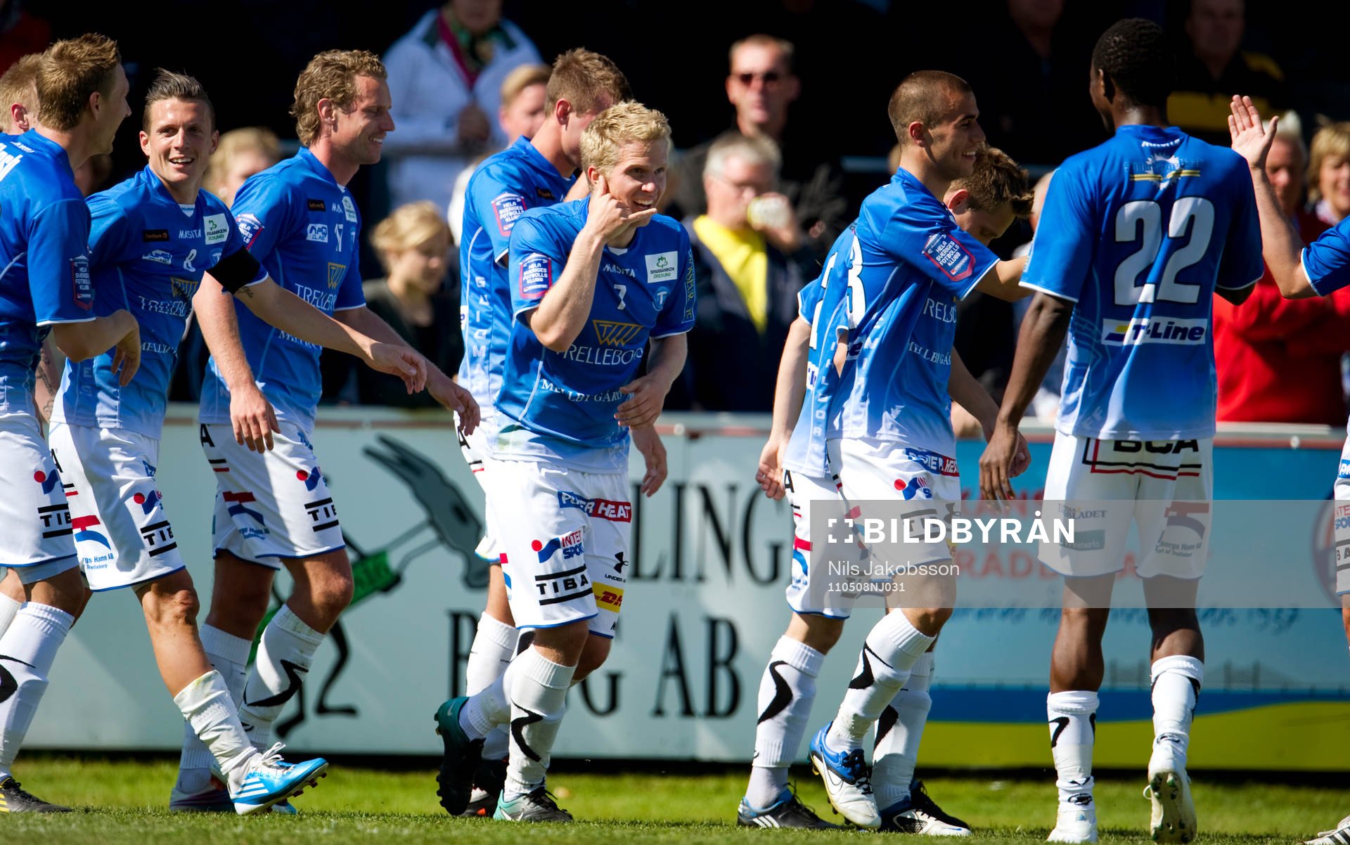 Joakim Nilssson, Trelleborg jubel