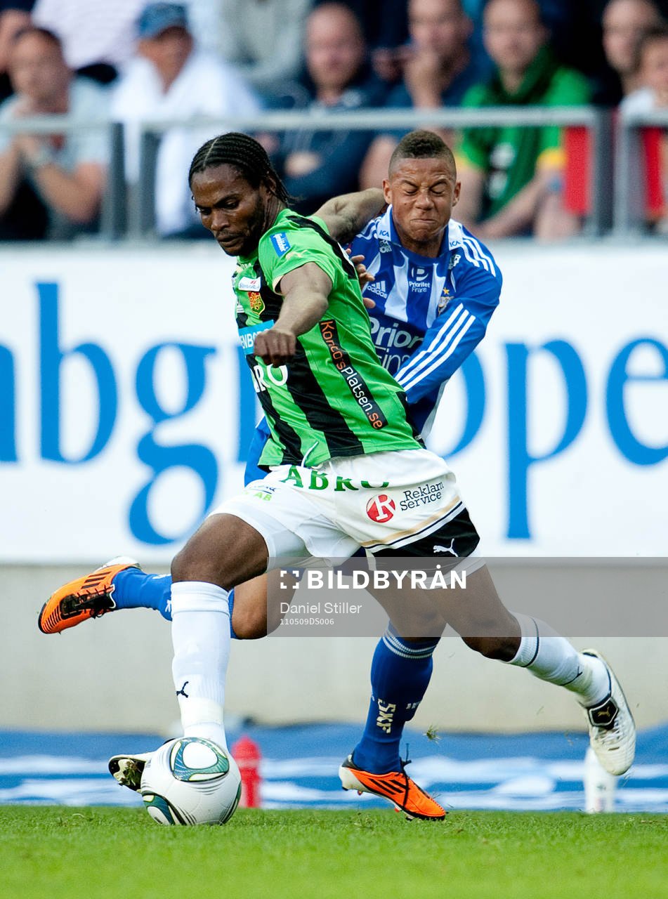Richard Ekunde, GAIS, Tobias Sana, Göteborg