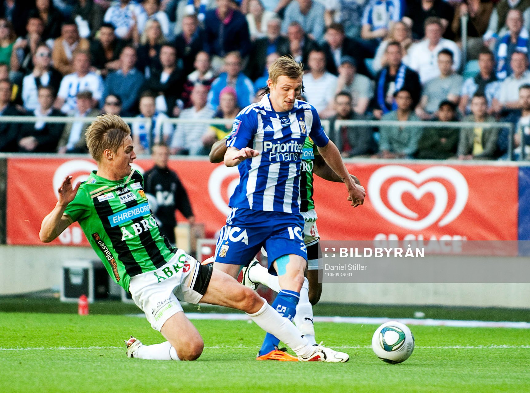 Johan Mårtensson, GAIS, Sebastian Eriksson, Göteborg