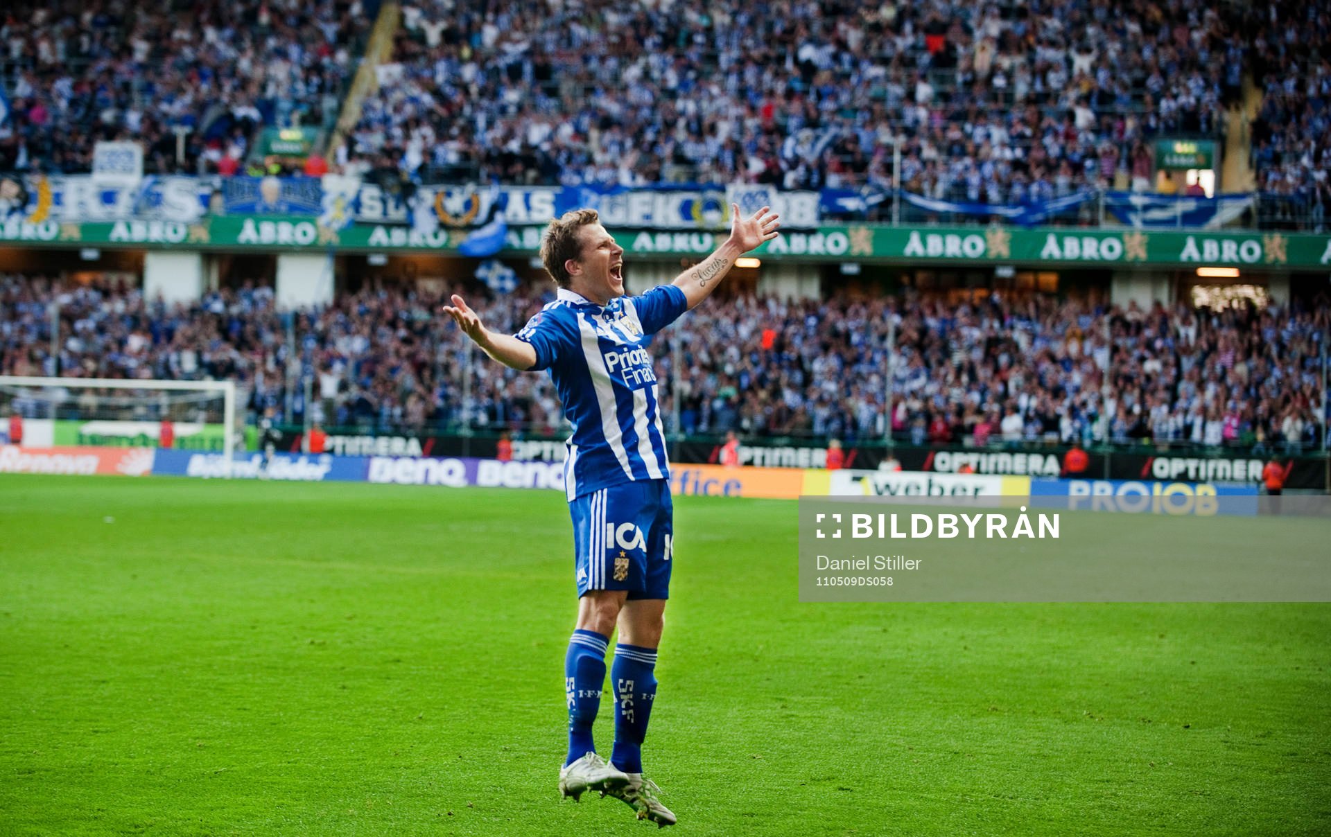 Tobias Hysén, Göteborg, jubel