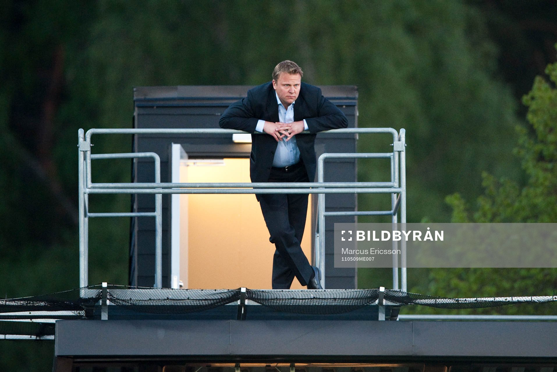 Robert Björknesjö, tränare BP såg matchen från sidan