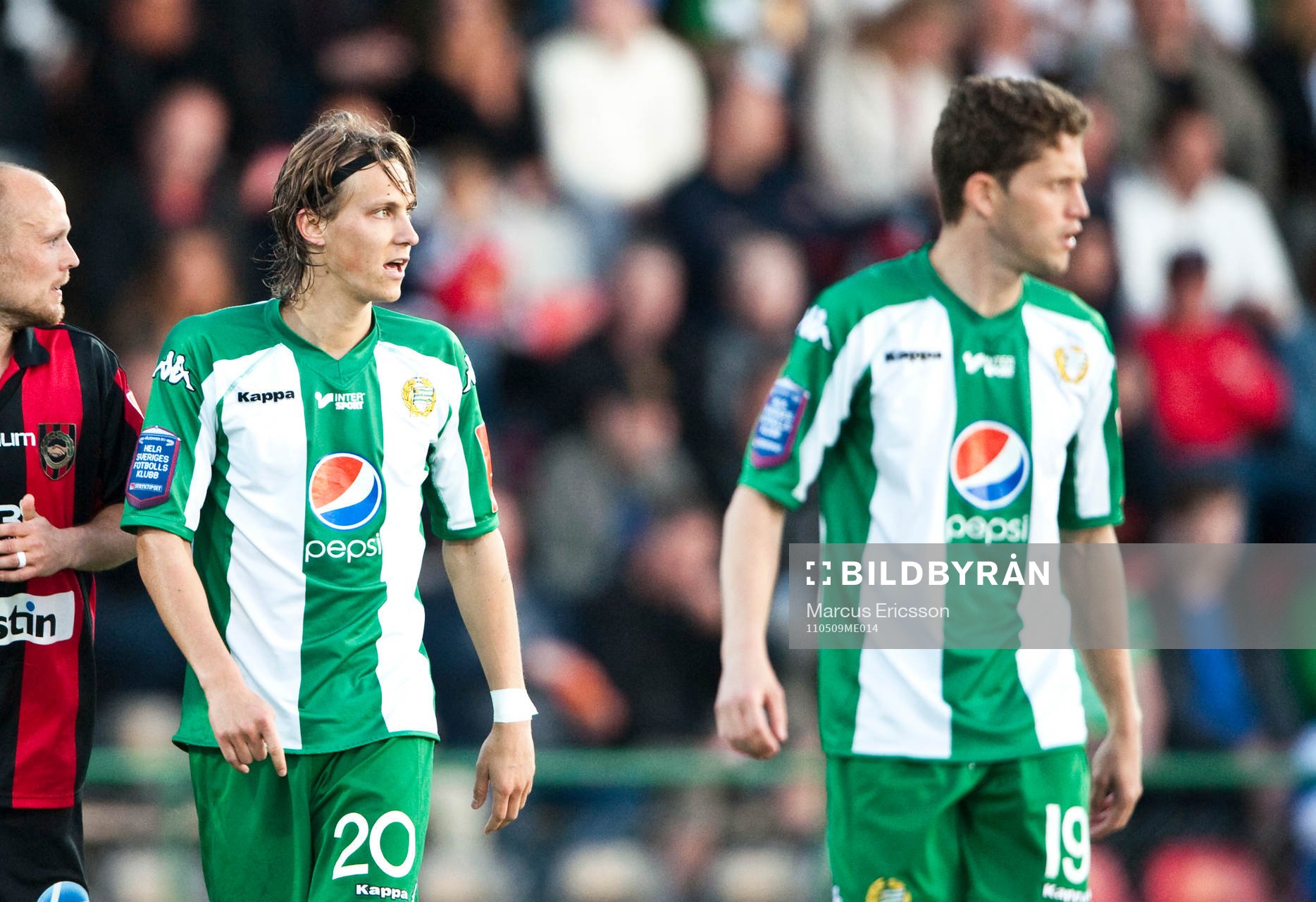 Björn Runström och Paulinho Guara, Hammarby