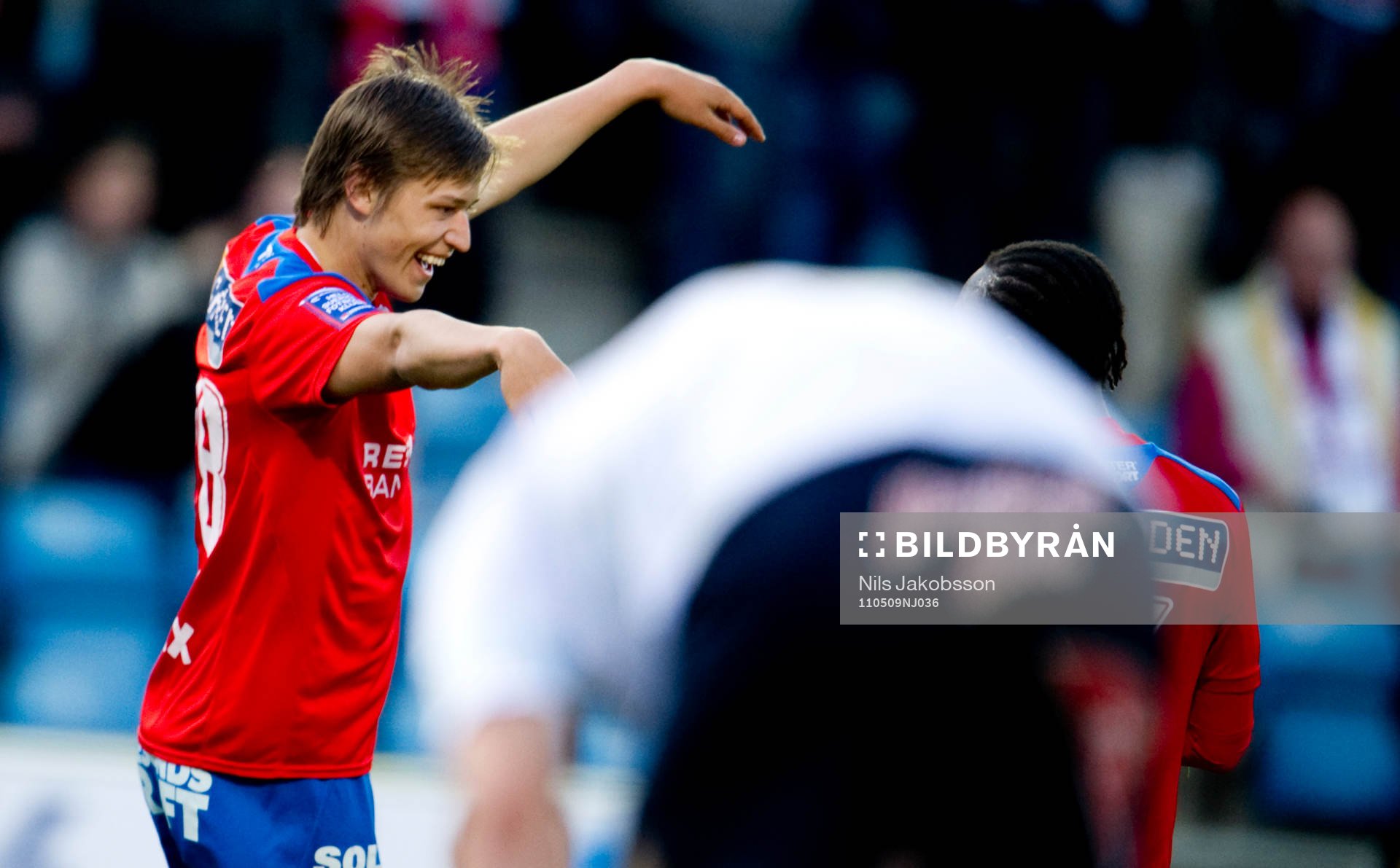 Simon Thern, Helsingborg, jubel