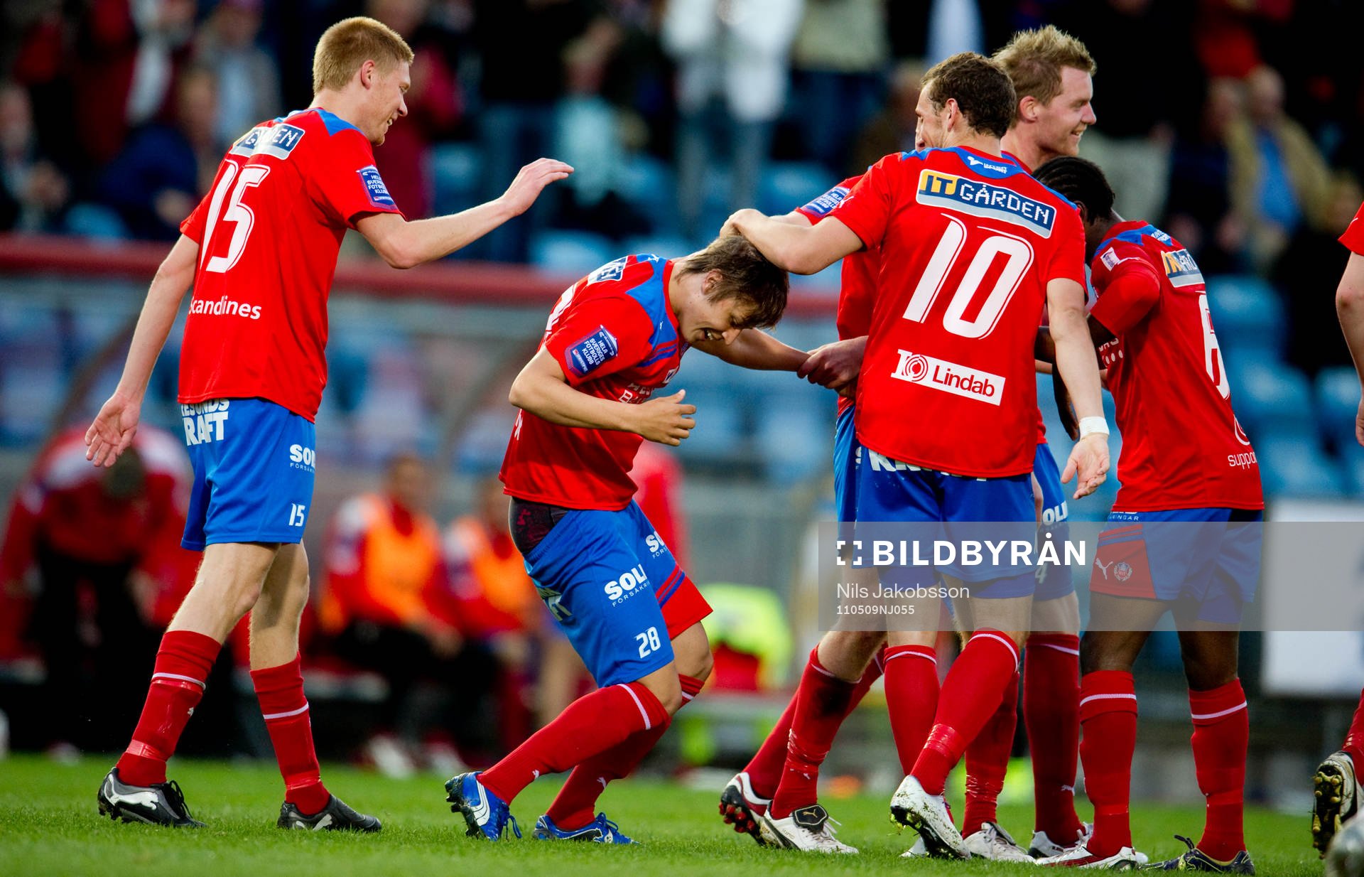 Simon Thern, Helsingborg, jubel