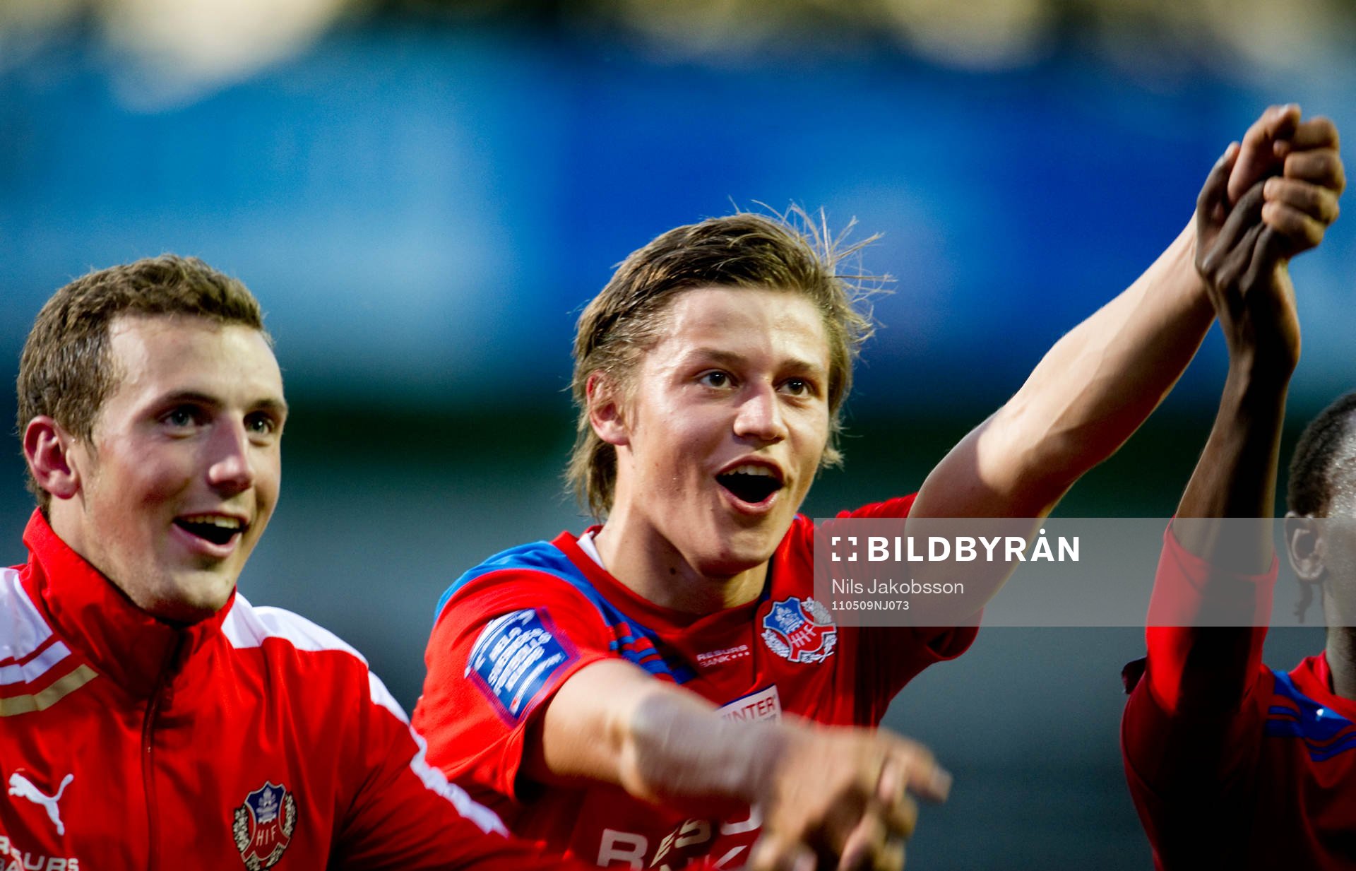 Alexander Gerndt, Simon Thern, Helsingborg, jubel
