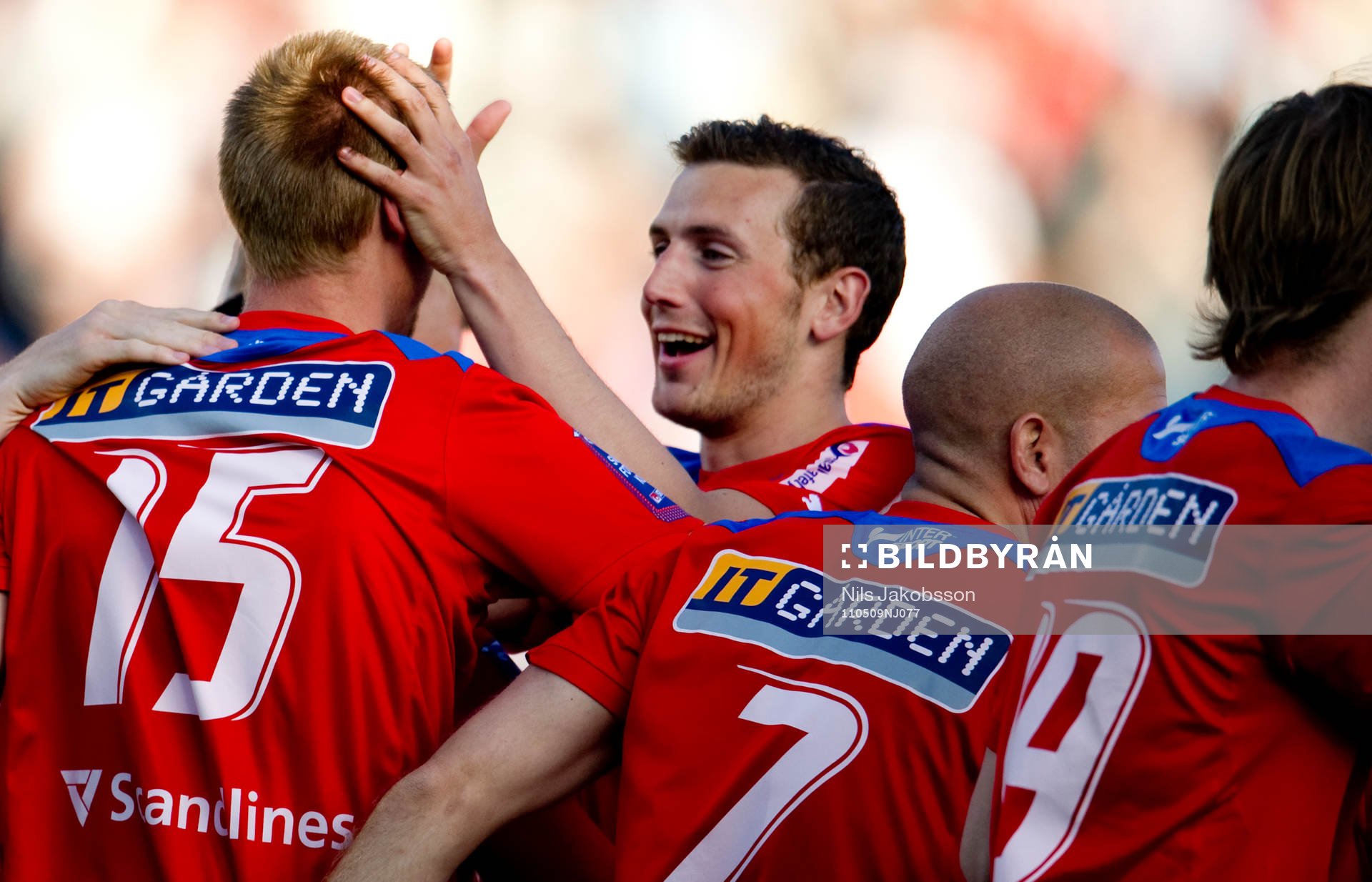 Markus Holgersson, Alexander Gerndt, Helsingborg, Jubel
