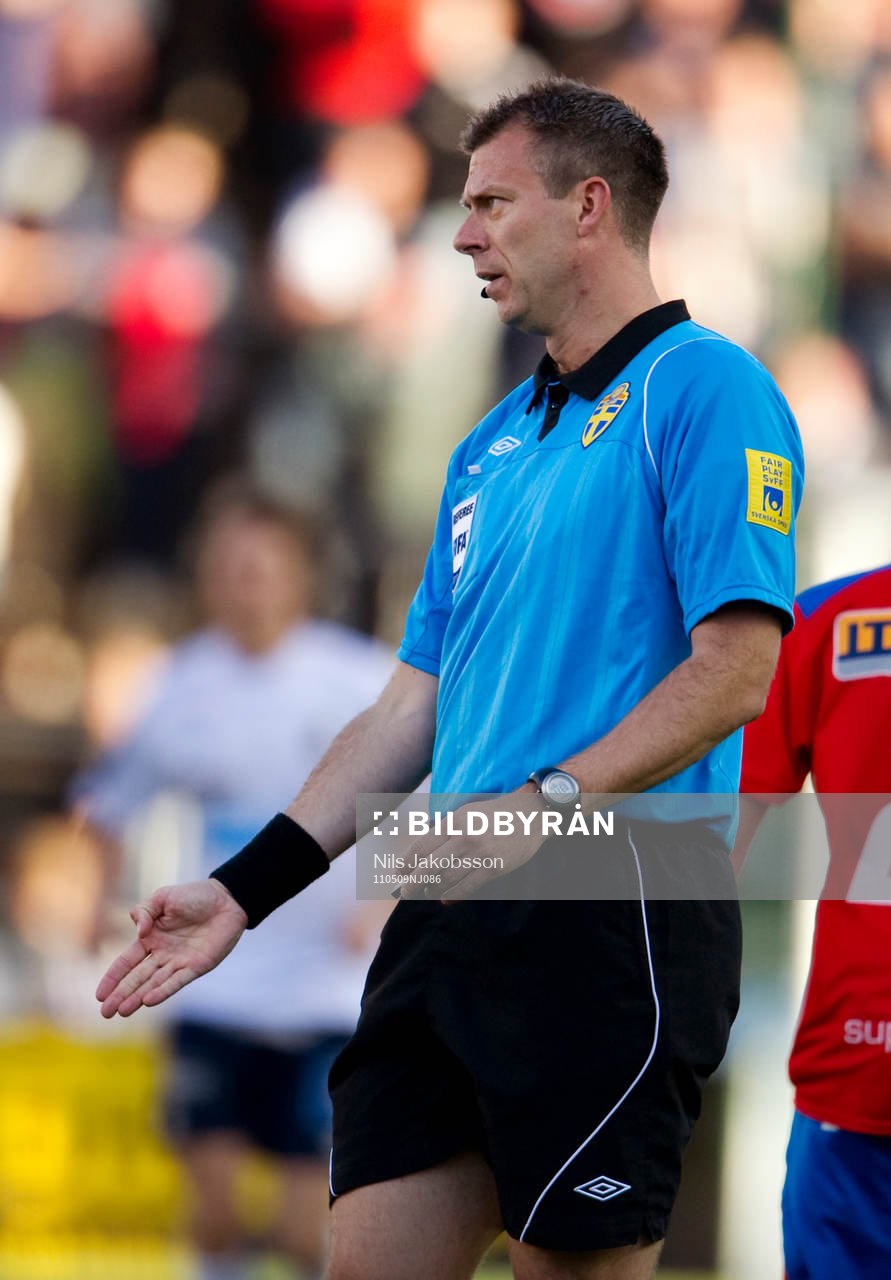 Daniel Stålhammar, domare som fick avbryta