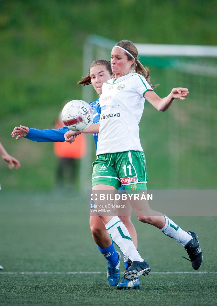 Madeleine Tegström, Hammarby med Louise Fors, Linköping i