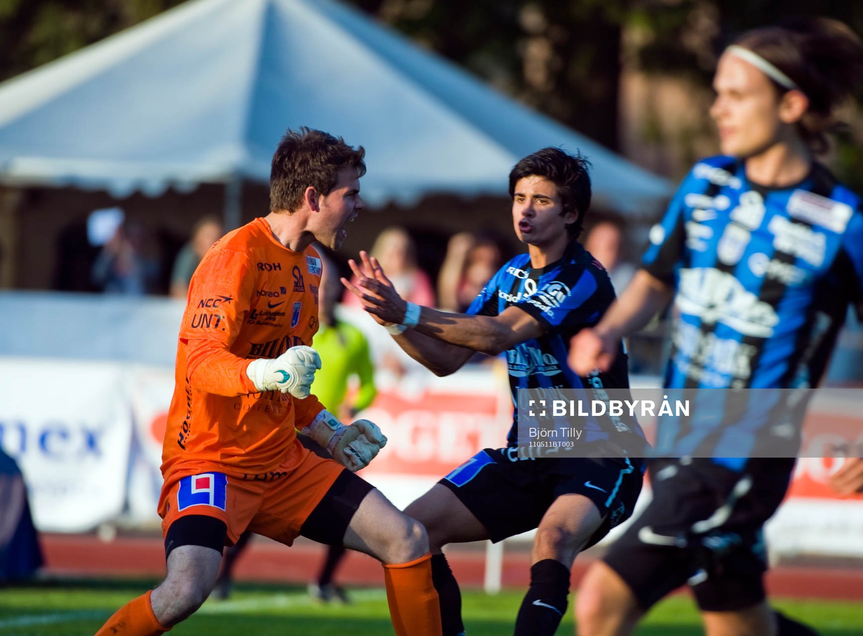 Jonas Bylund, målvakt, Sirius jubel