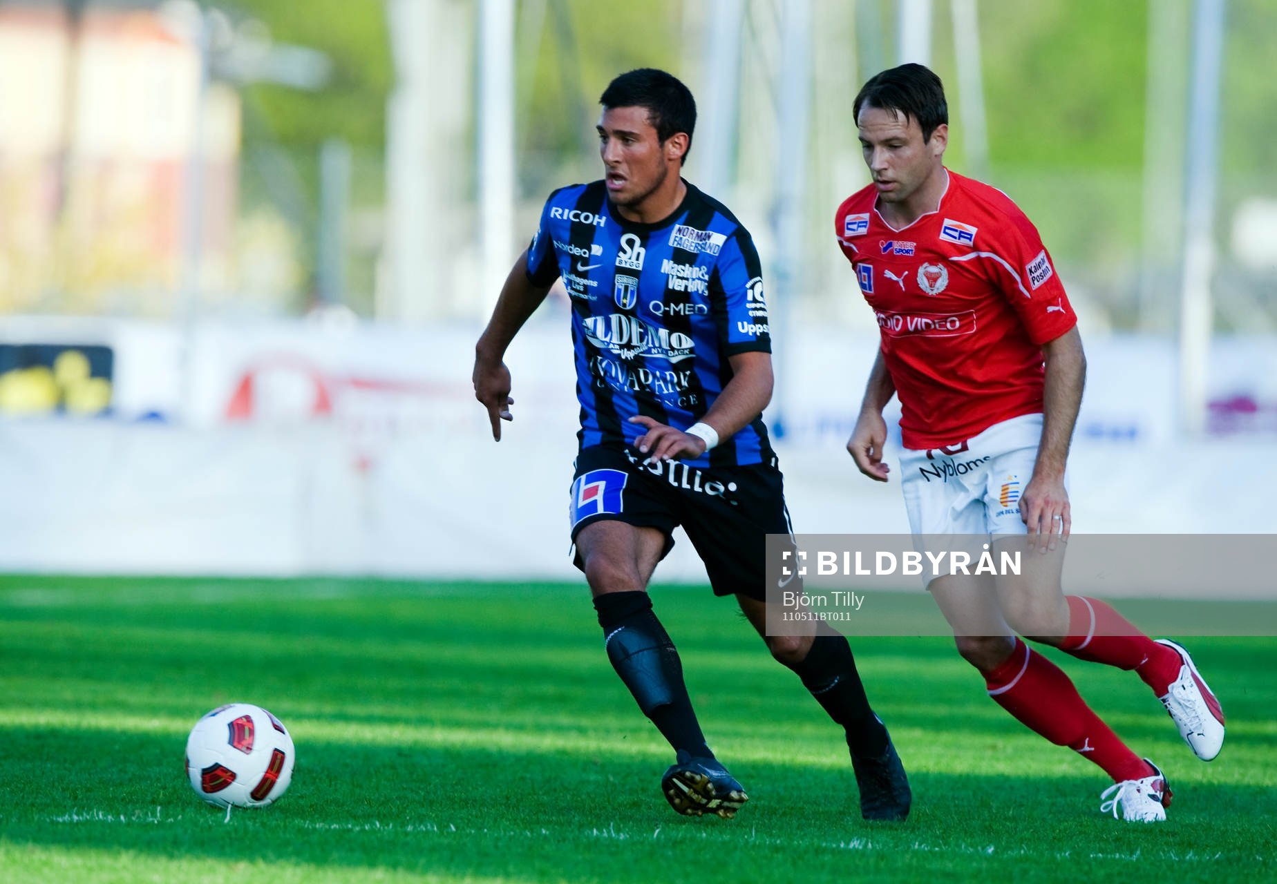  Ahmed Kango, Sirius och Stefan Larsson, Kalmar.