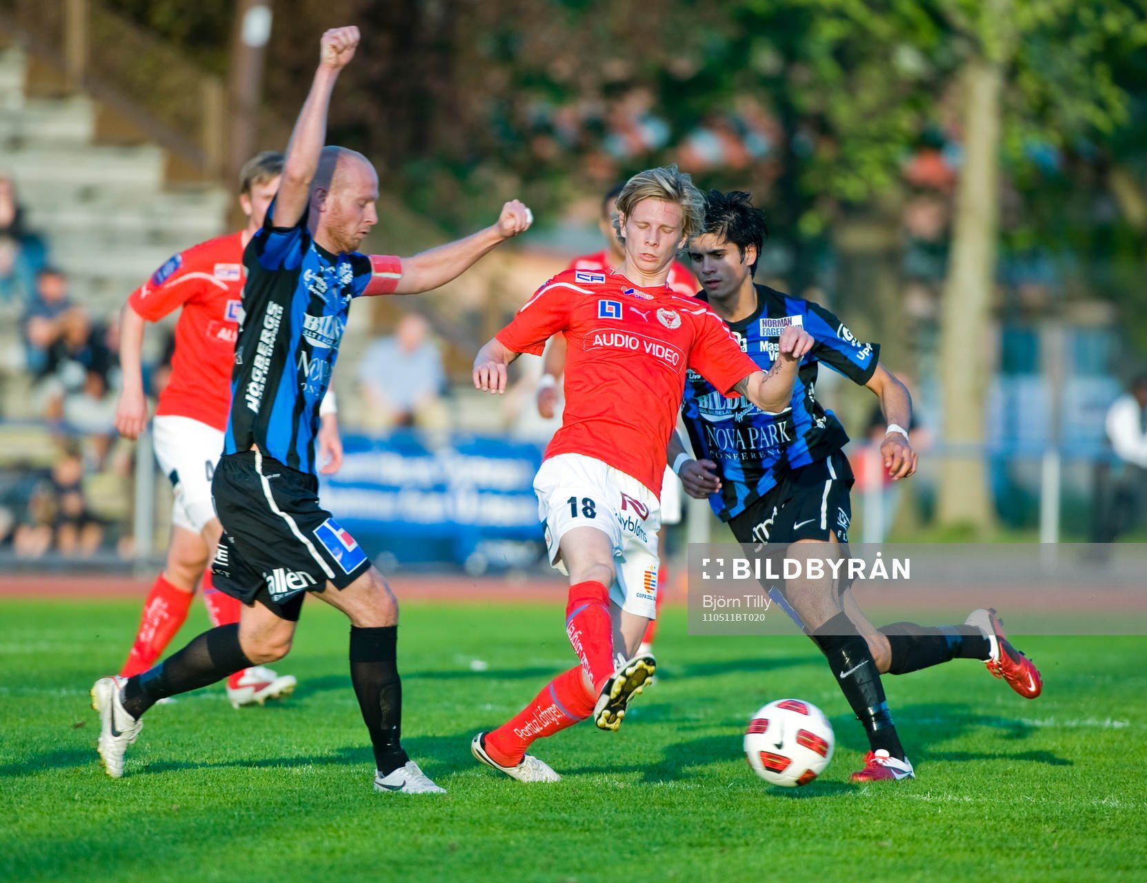  Johan Claesson, Sirius, Johan Bertilsson, Kalmar och Dillan Ismail, Sirius..