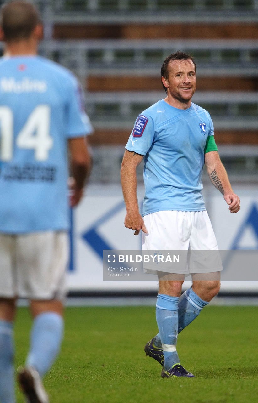 Ulrich Vinzents, Malmö FF, jubel