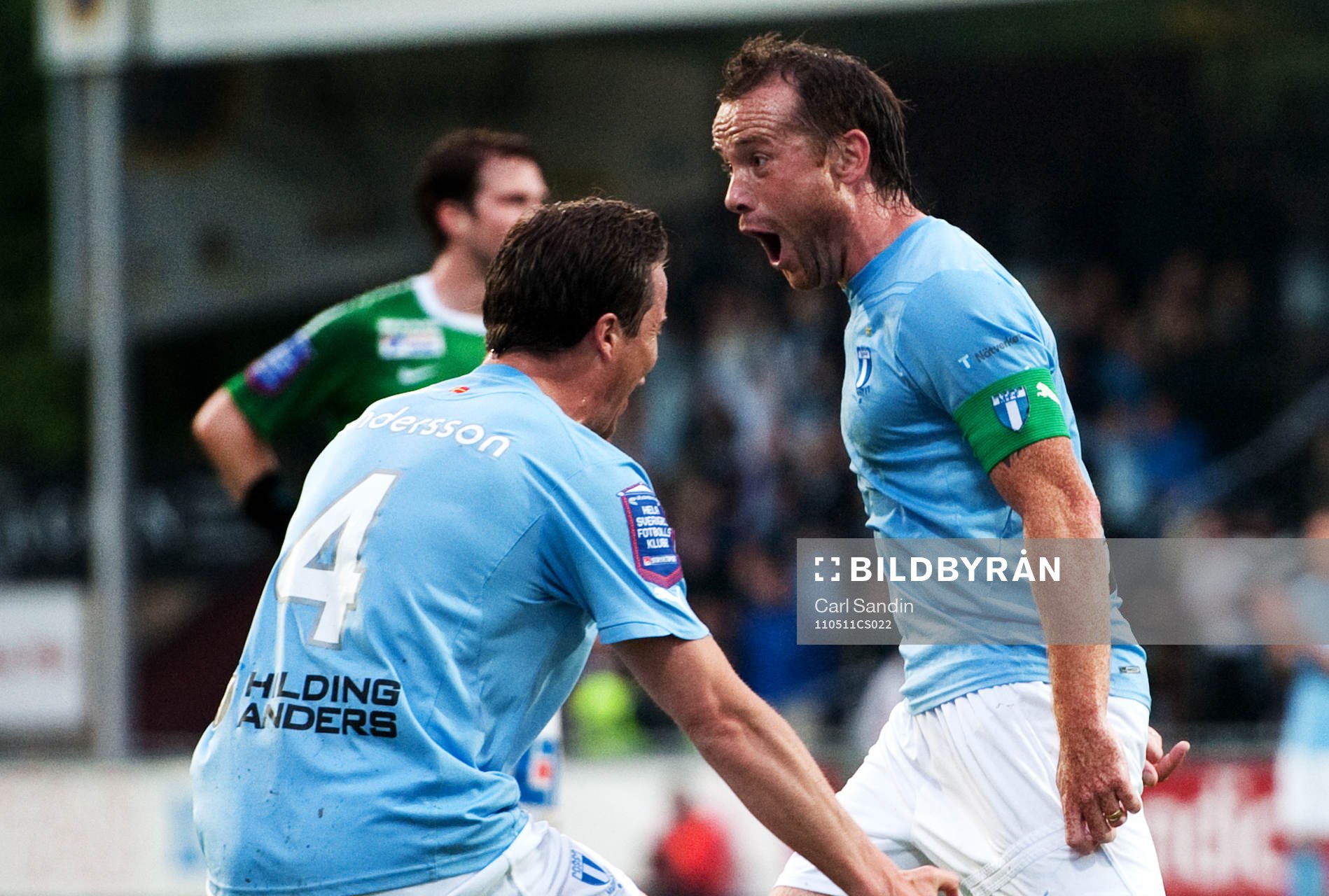 Ulrich Vinzents, Malmö FF, jubel