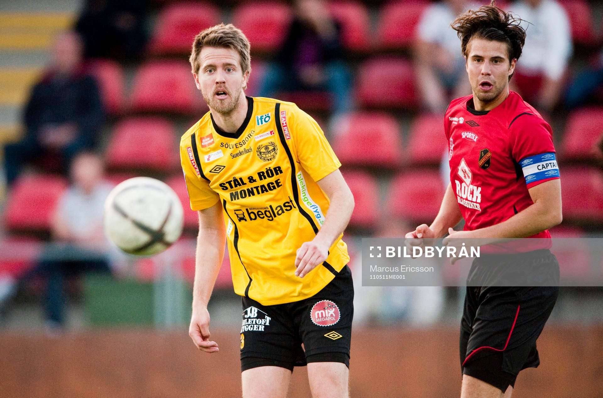 Joachim Lantz, Mjällby och Linus Malmborg, Vasalund