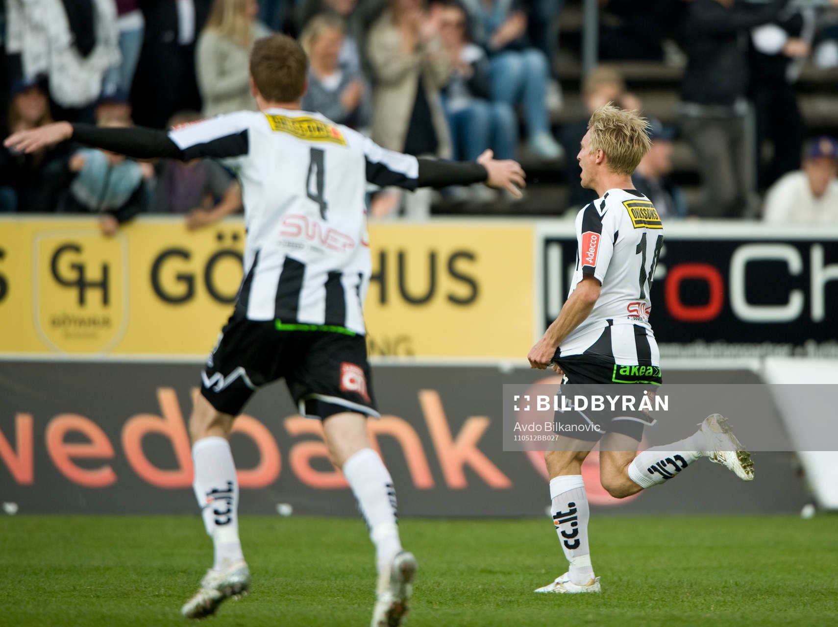 Thomas Raun, Landskrona, jubel