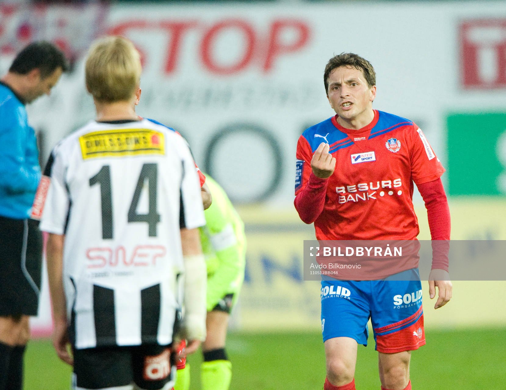 Thomas Raun, Landskrona, Ardian Gashi, Helsingborg,