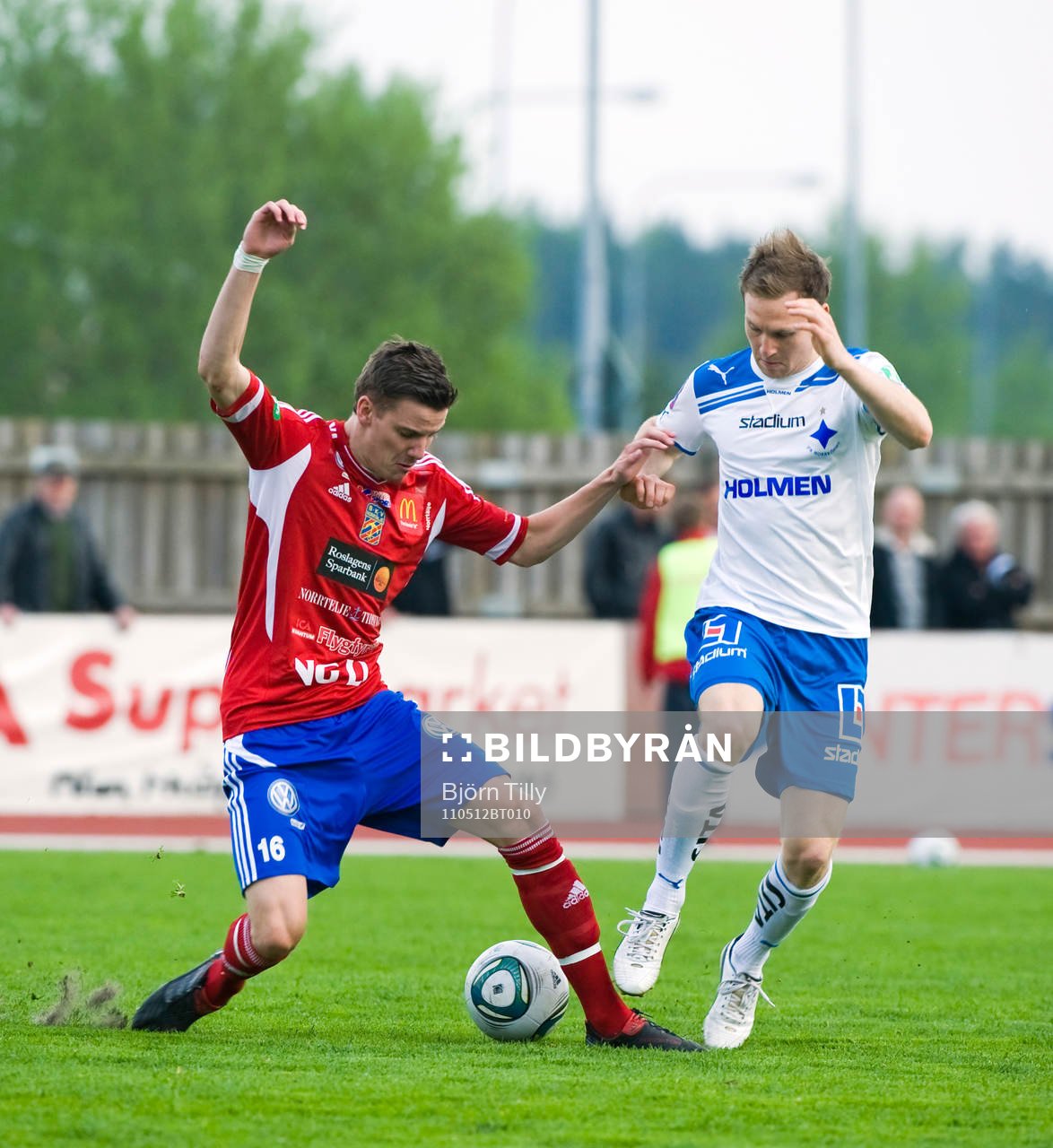 Sebastian Bellander, Norrtälje och Marcus Falk Olander,