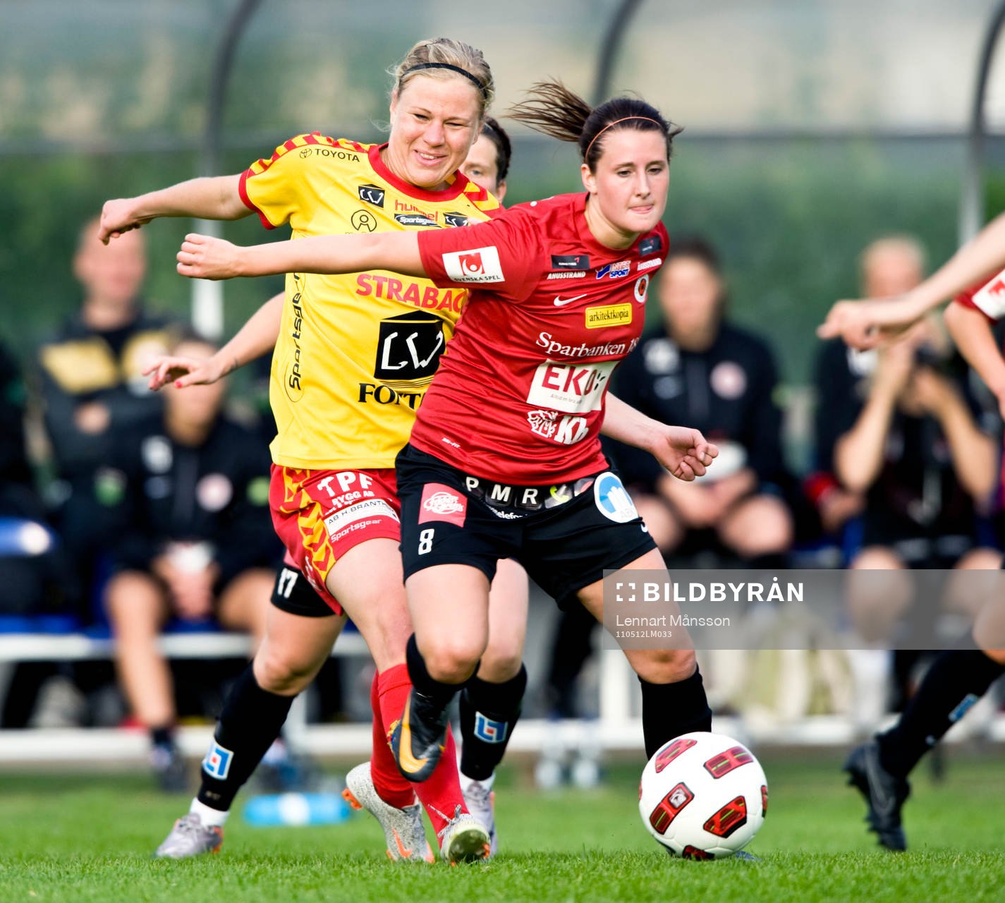Julia Molin, Kristianstad och Katrin Schmidt, Tyresö