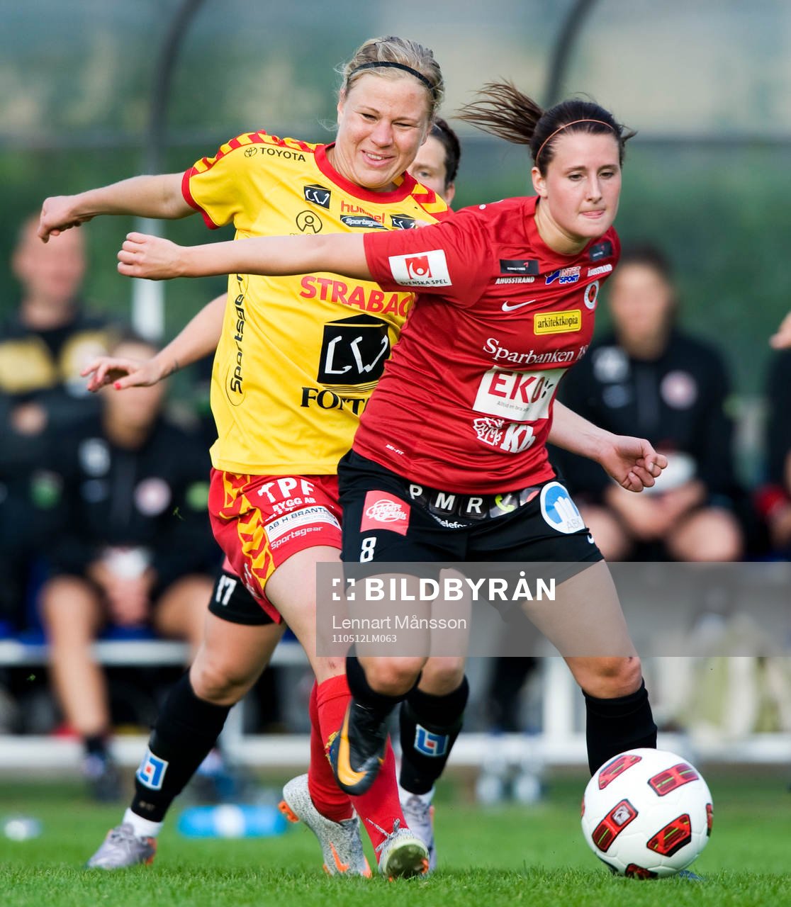 Julia Molin, Kristianstad och Katrin Schmidt, Tyresö