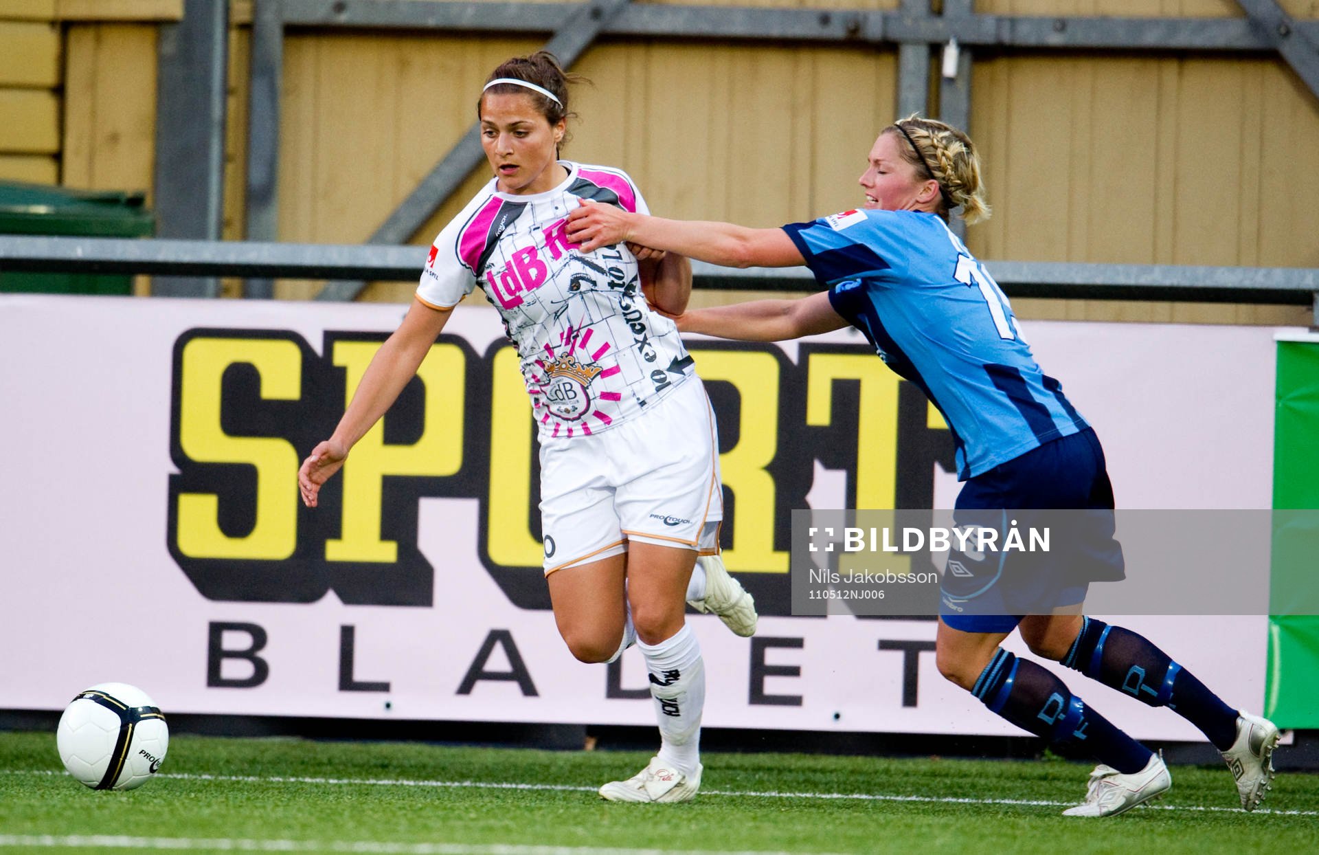 Elena Sadiku, LDB Malmö, Caroline Frånberg, Djurgården