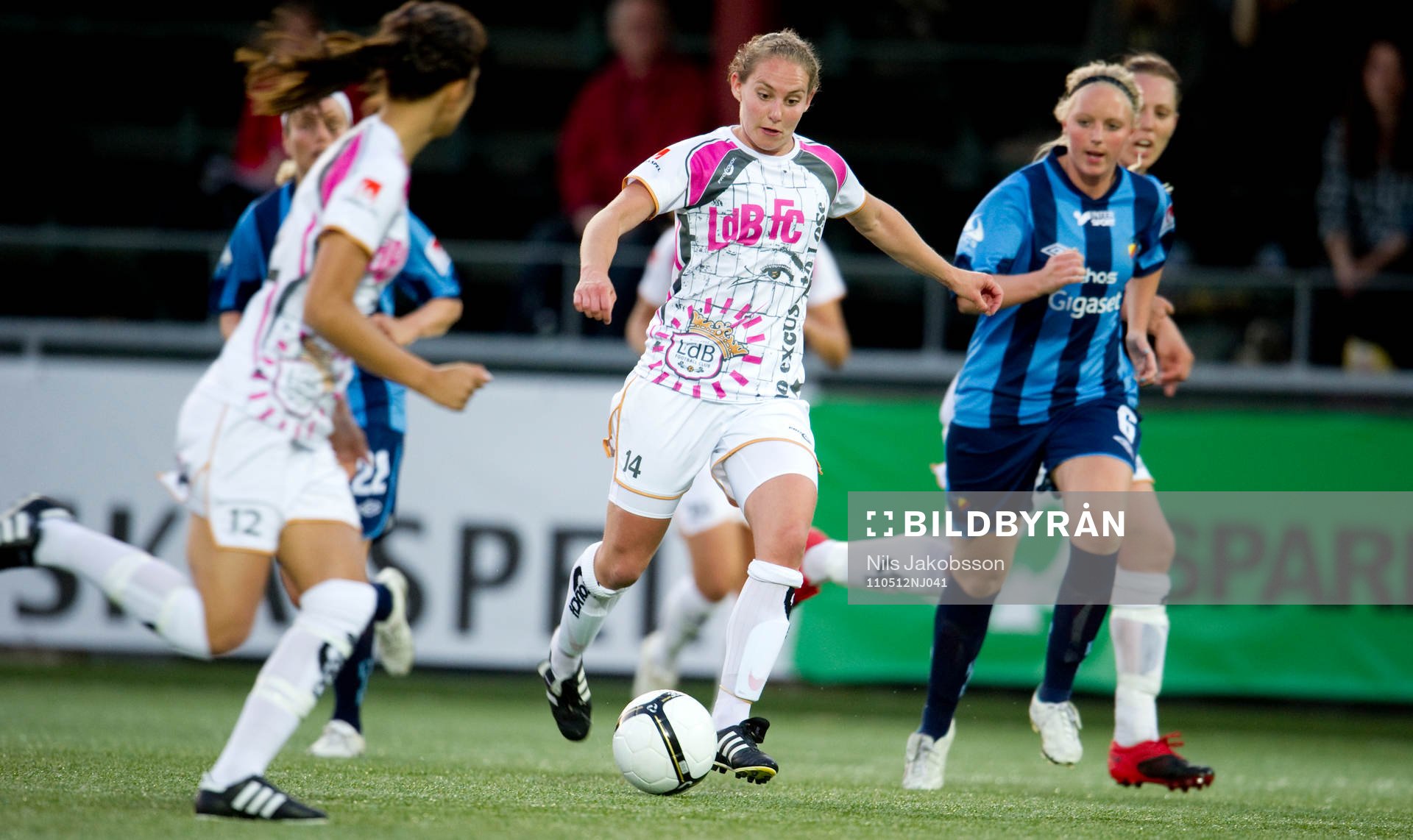  Manon Melis, LDB Malmö, Isabell Hammarbäck, Djurgården.