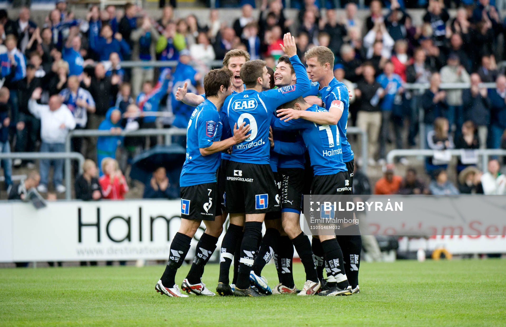 Jubel i Halmstad