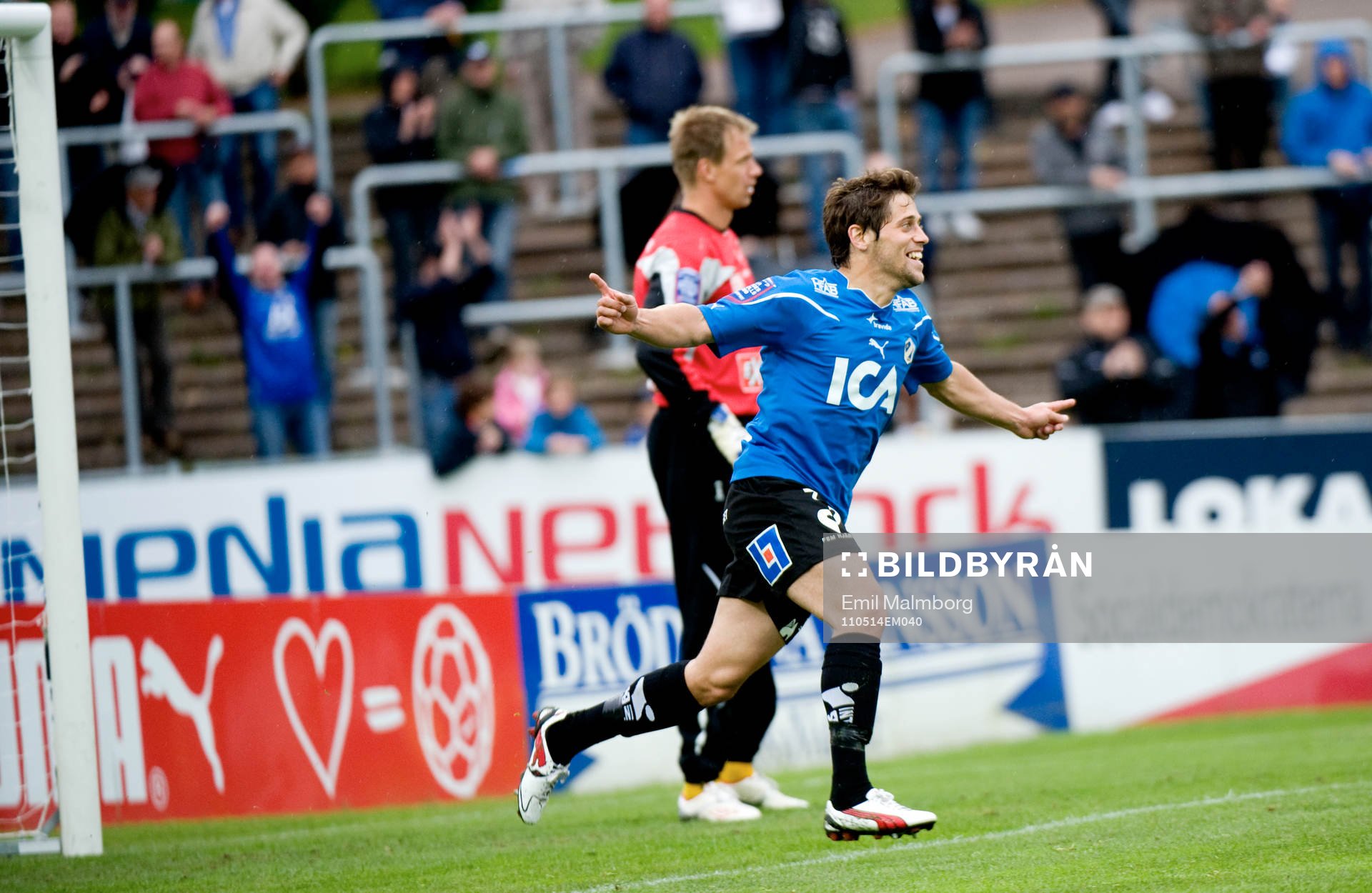 Michael Görlitz, Halmstad. Jubel